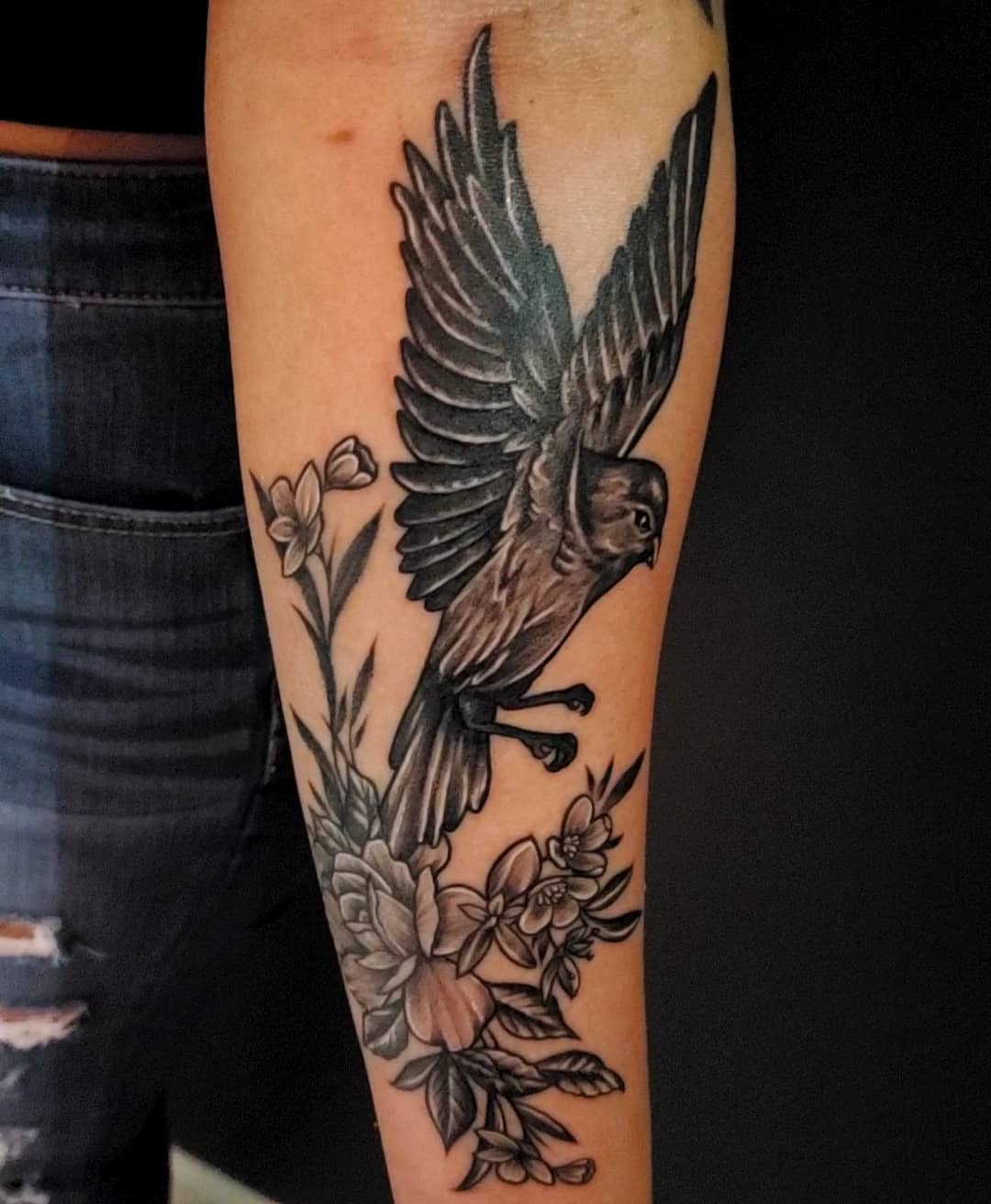 Tattoo by @jonnyriostattoo — black_and_grey, realism