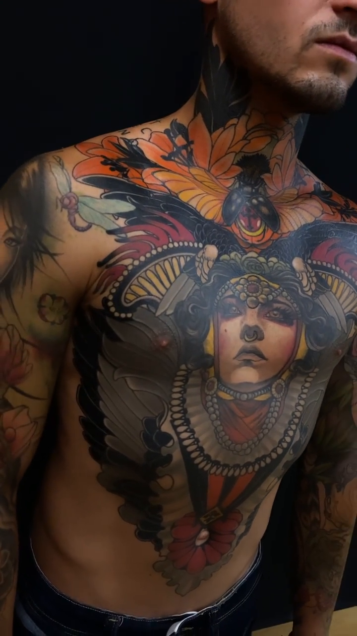 Tattoo by @danielsbauti — neo_traditional, black_and_grey