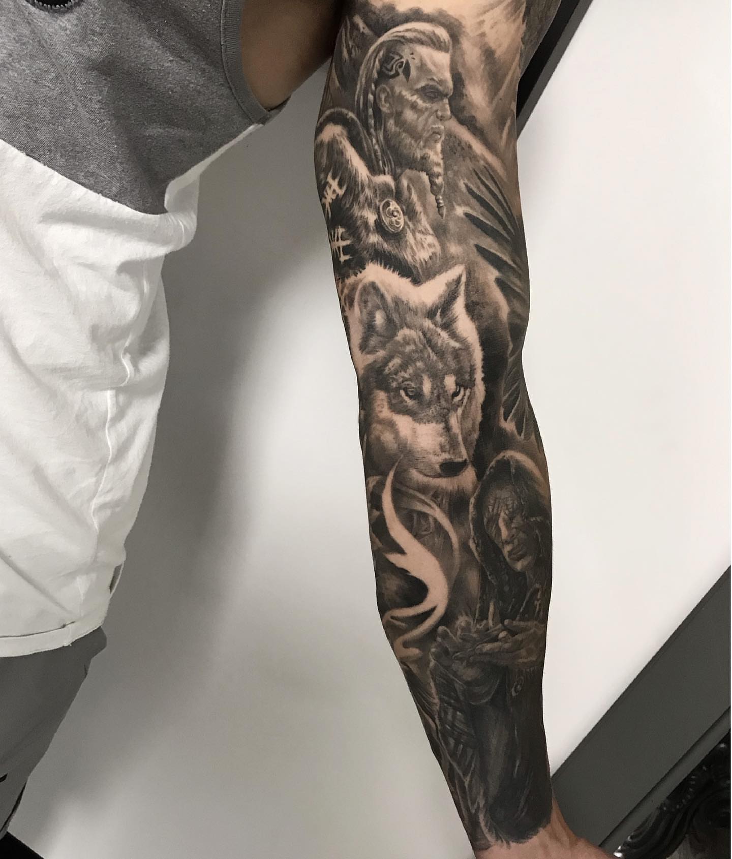 Tattoo by @davenazgul β black_and_grey, realism