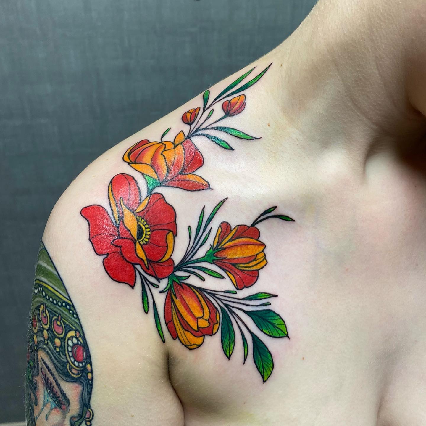Tattoo by @cj.hurtado — new_school