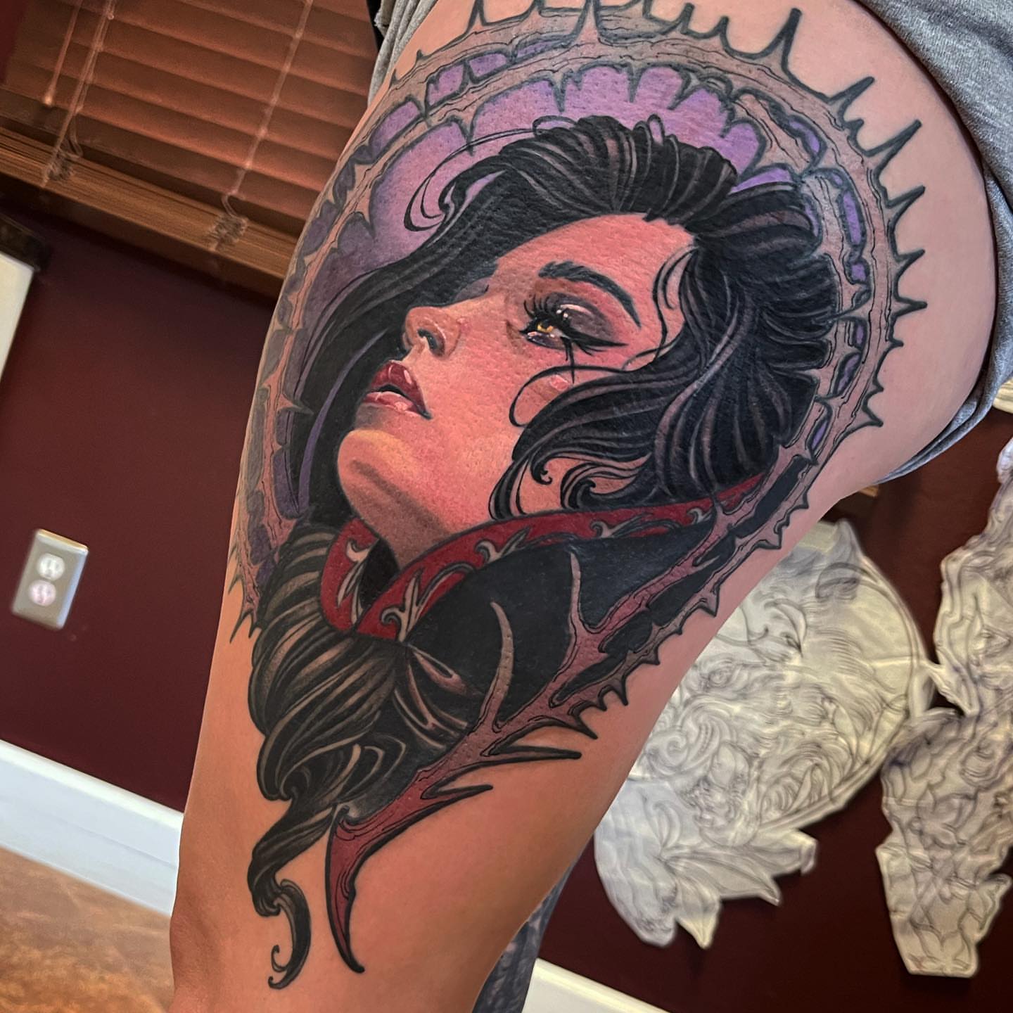 Tattoo by @jeffnortontattoo — realism, dark_realism