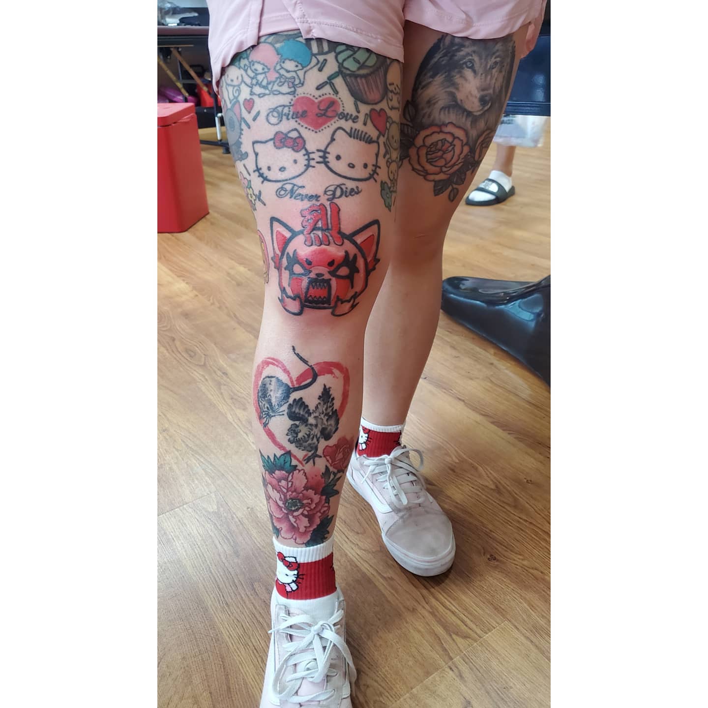 Tattoo by @katy_did_it — new_school, illustrative
