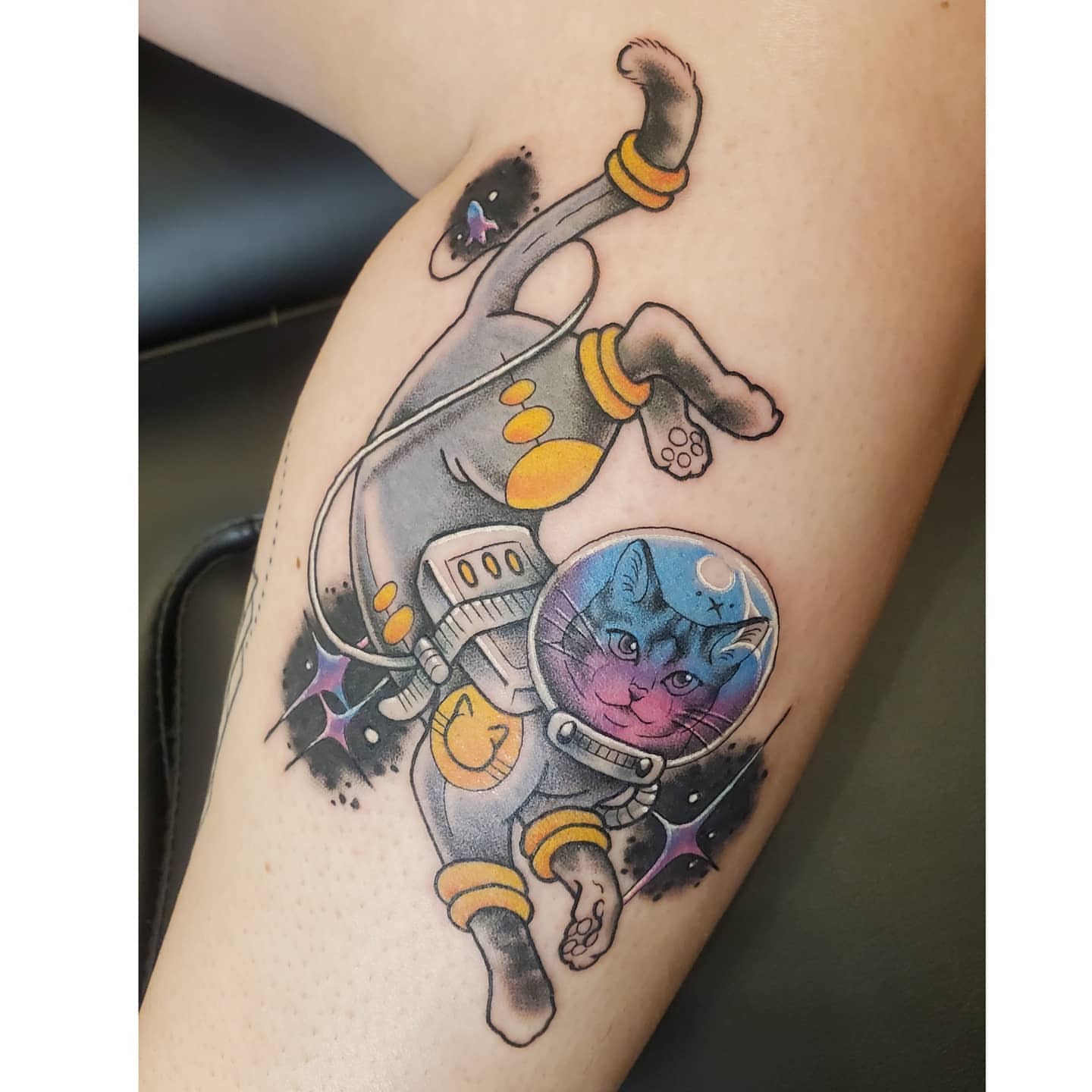Tattoo by @katy_did_it — new_school, realism