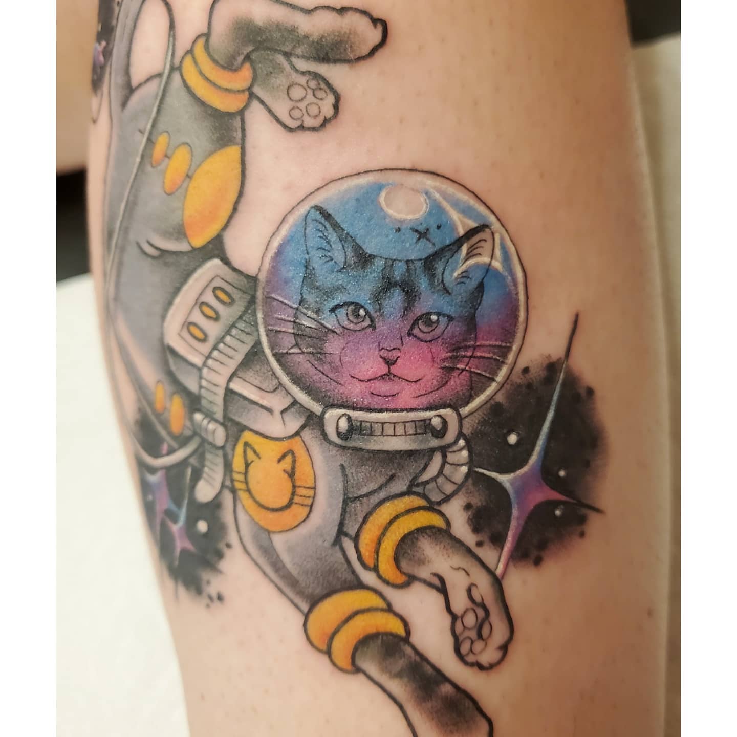 Tattoo by @katy_did_it — new_school, realism