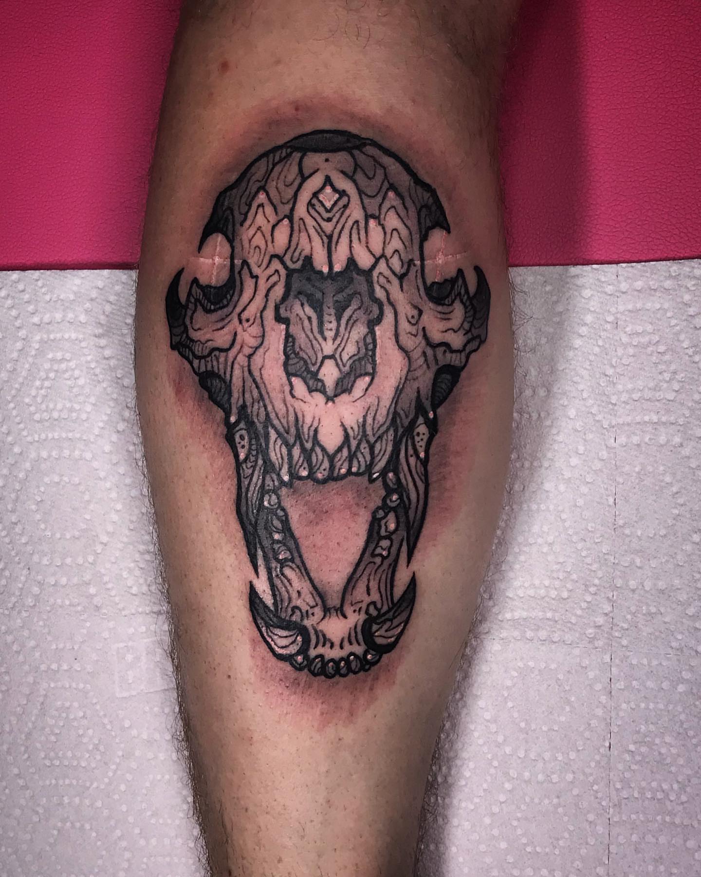 Tattoo by @twinleaftattoo — geometric