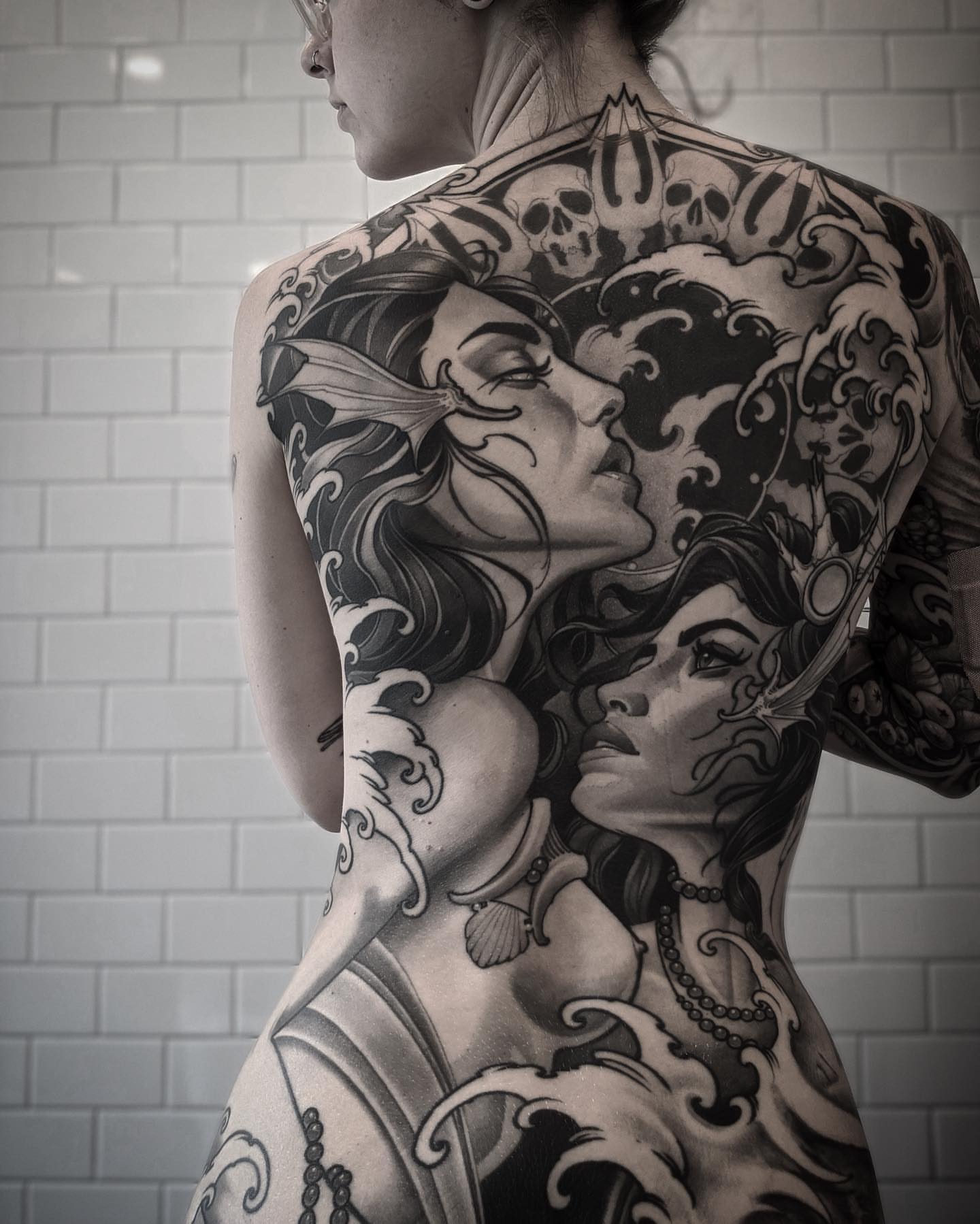 Tattoo by @jeffnortontattoo — black_and_grey, realism