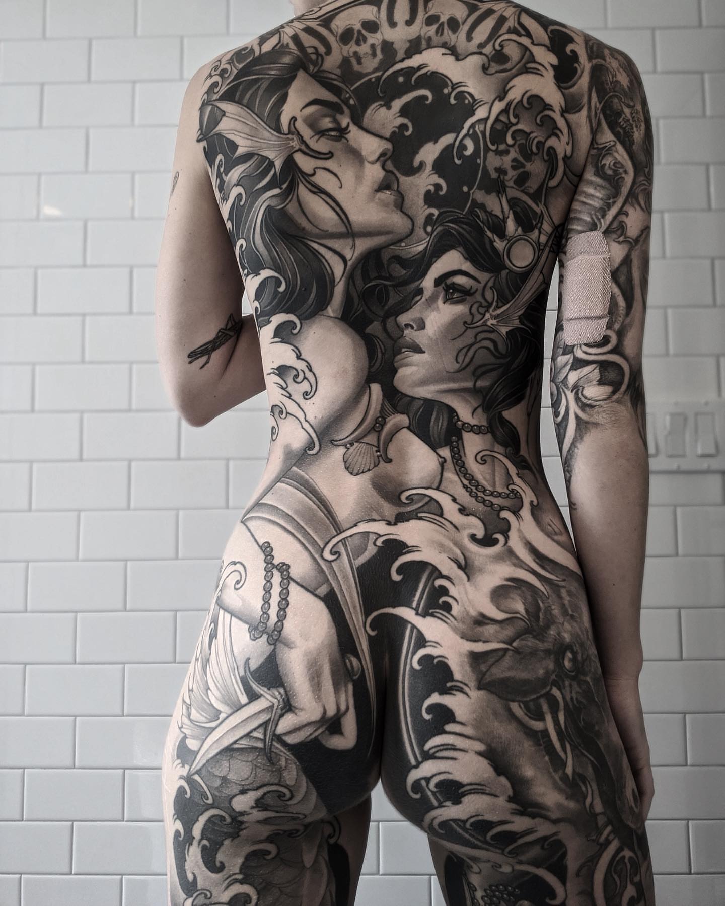 Tattoo by @jeffnortontattoo — american_traditional, black_and_grey