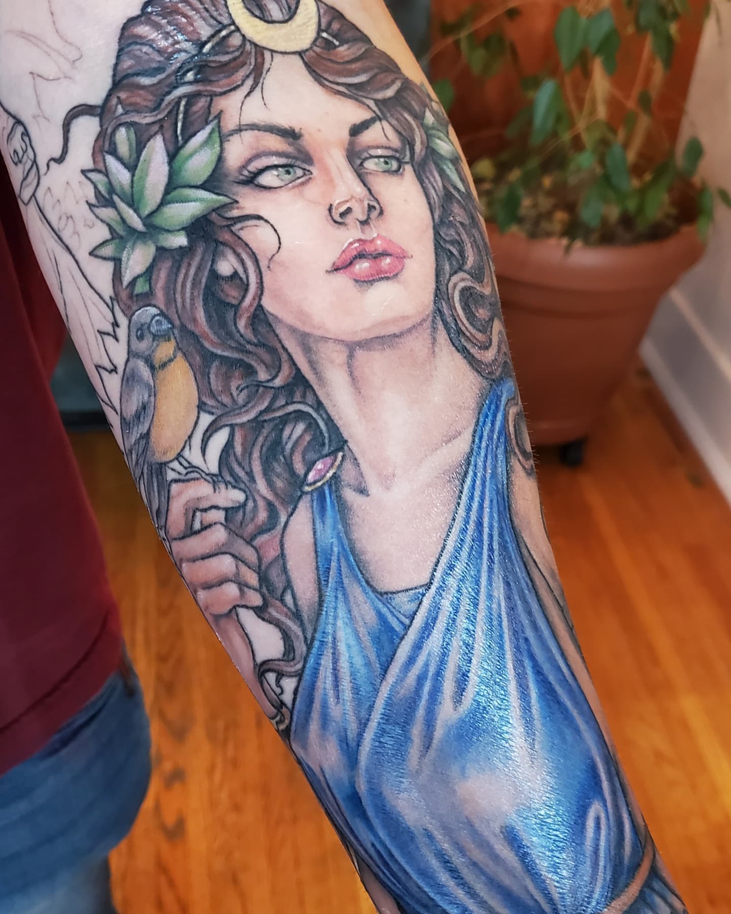Tattoo by @erinrietzetattoo — realism