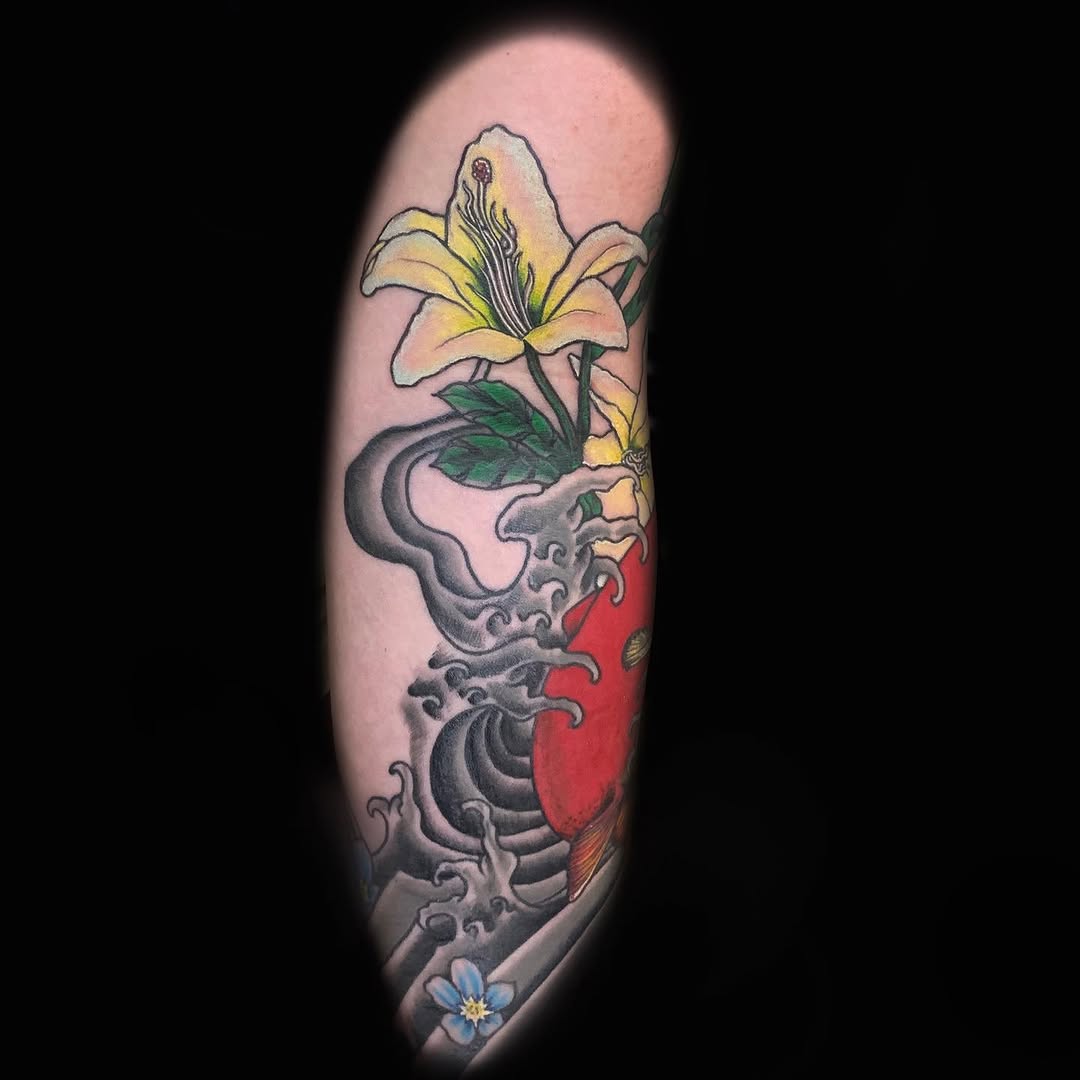 Tattoo by @chrisstuckertattoos — japanese_irezumi, neo_traditional
