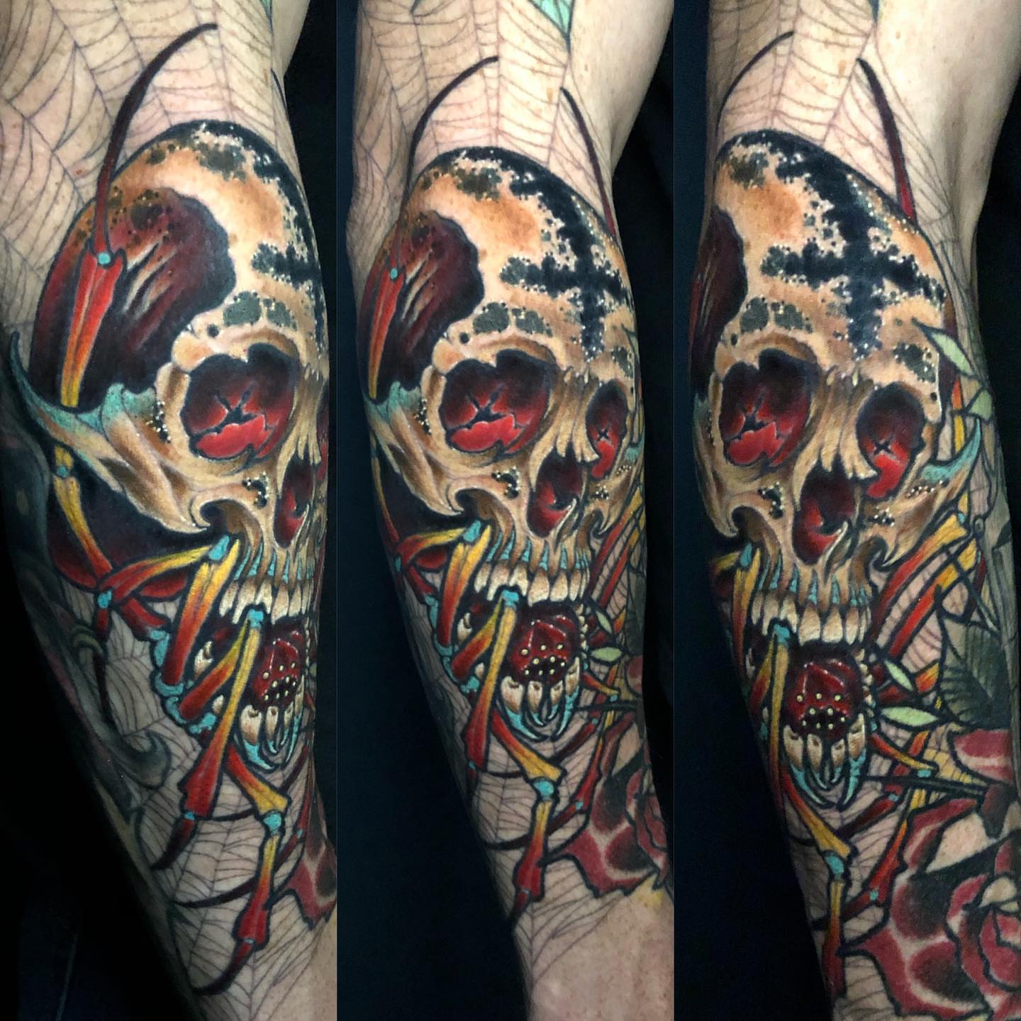 Tattoo by @wtc3art — realism, dotwork
