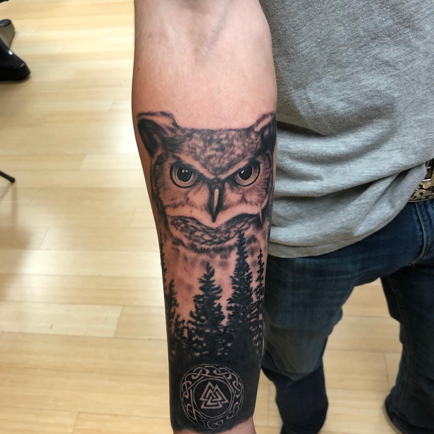 Tattoo by @ostattoo — realism, black_and_grey