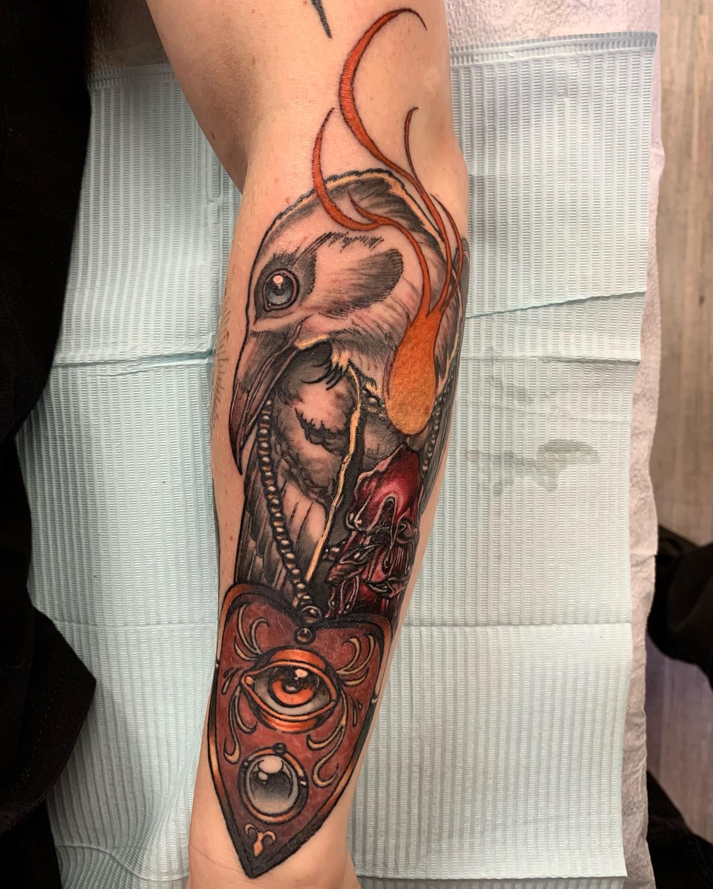 Tattoo by @fabianbaigueratattoo — american_traditional, realism