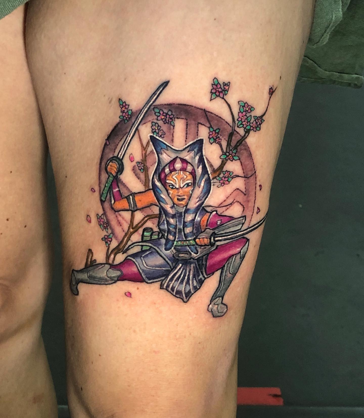 Tattoo by @joshgreentattoo — anime, illustrative