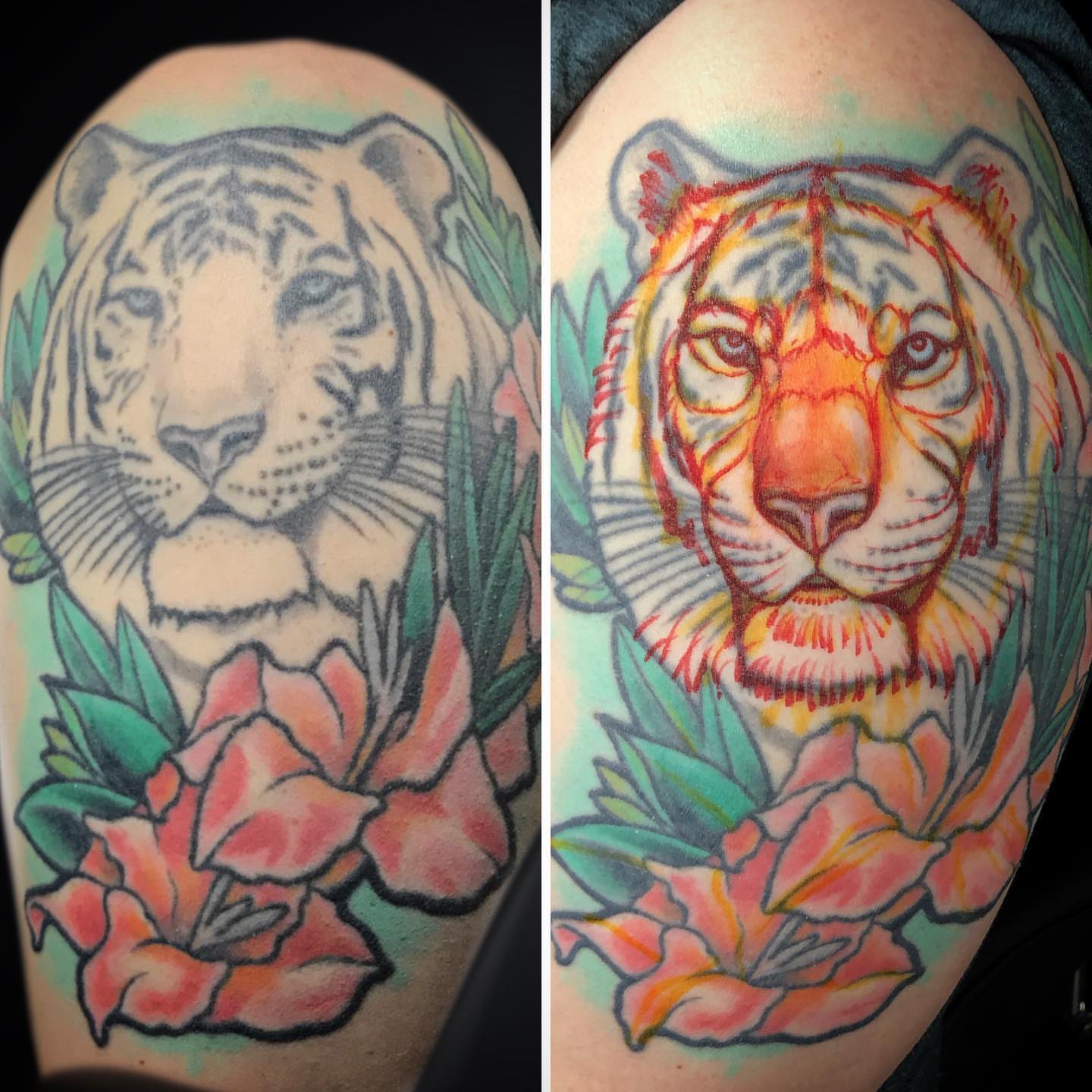 Tattoo by @wtc3art — american_traditional, watercolor