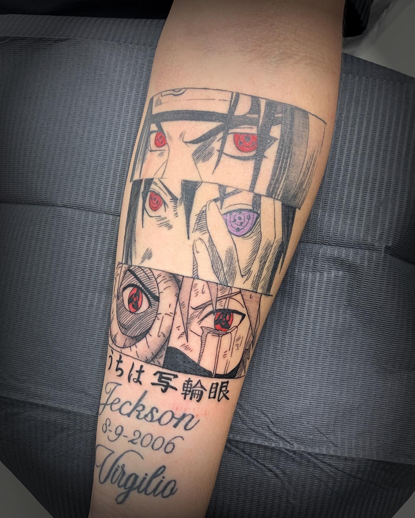Tattoo by @inkedbypanezo — anime