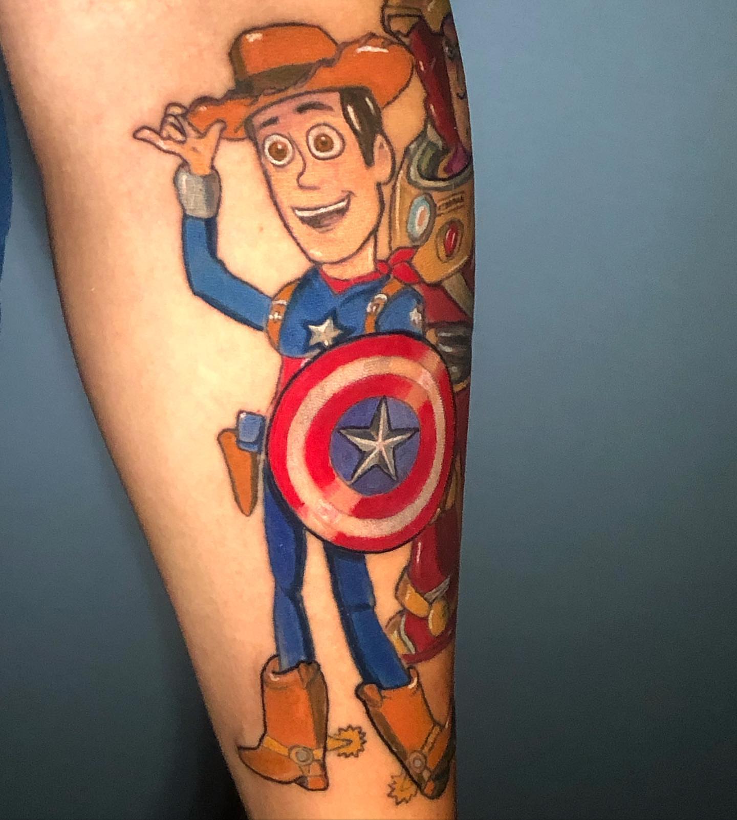 Tattoo by @joshgreentattoo — illustrative