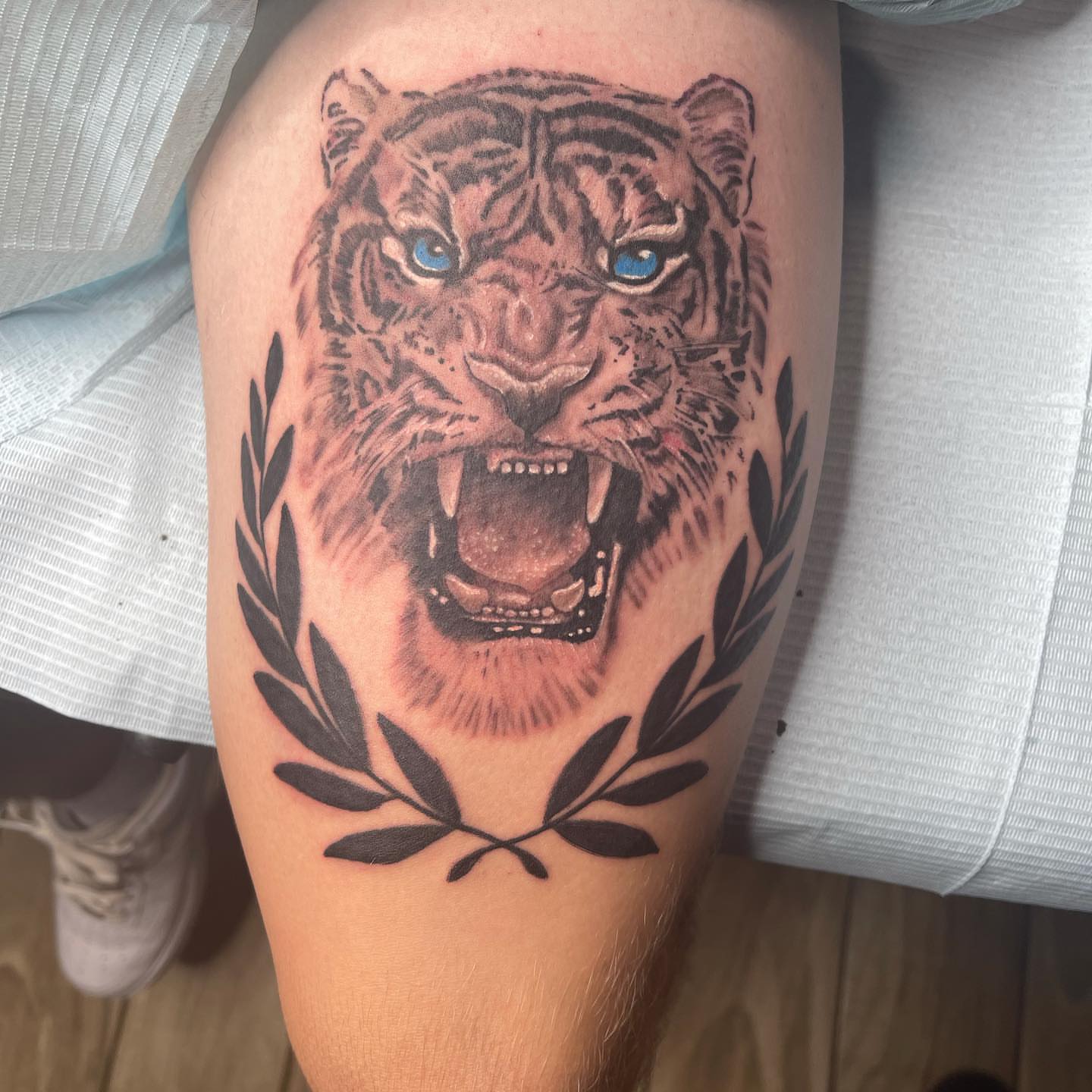 Tattoo by @pecous — realism