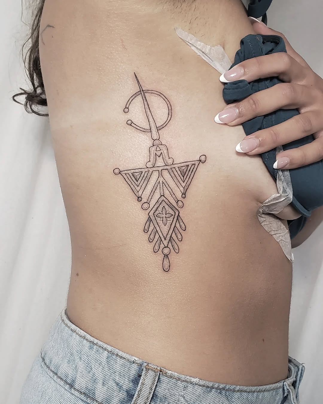 Tattoo by @amandagrimatattoo — geometric, ornamental