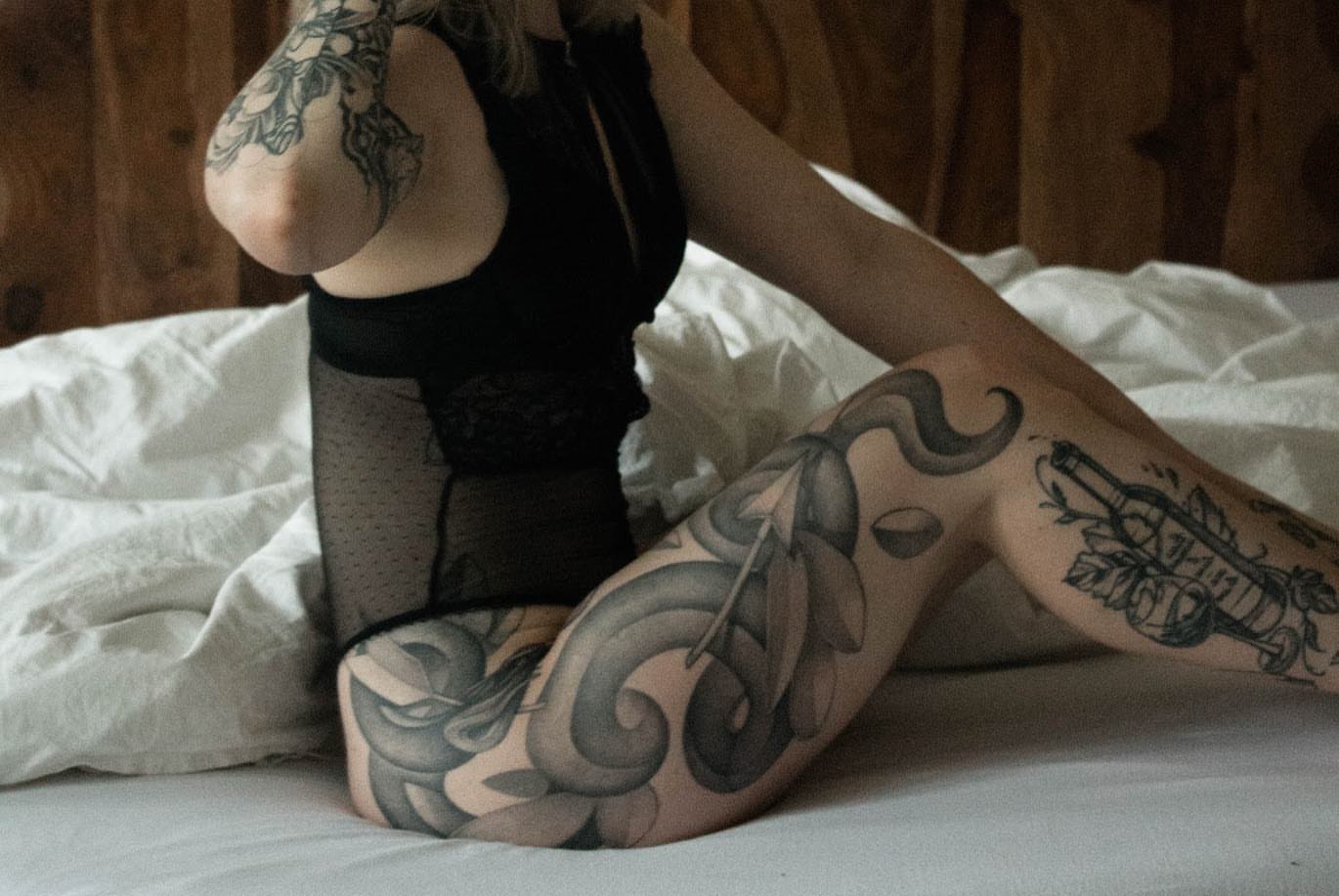 Tattoo by @kairo.tattooer — black_and_grey