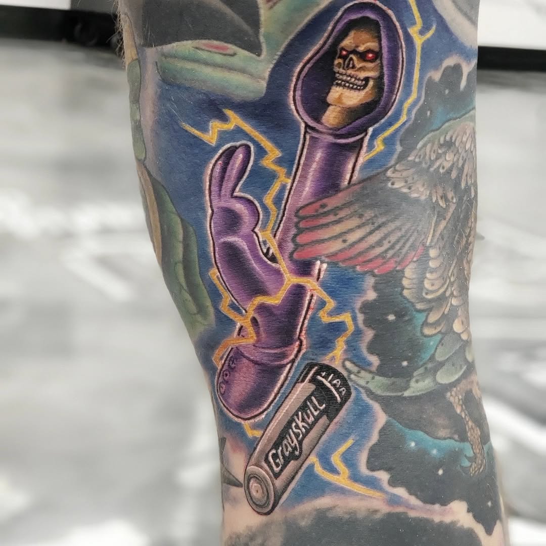 Tattoo by @oh_my_goad — new_school, realism
