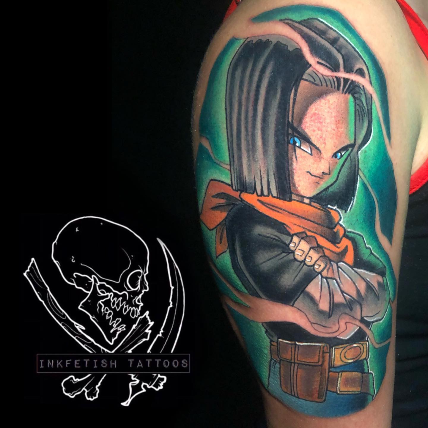 Tattoo by @inkfetish187 — anime
