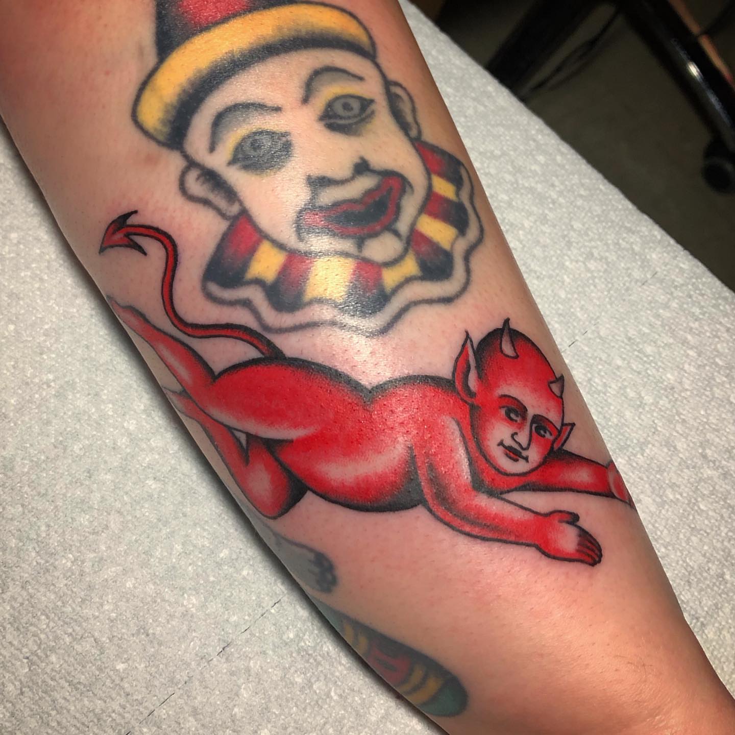 Tattoo by @paultrimbletattoo — american_traditional