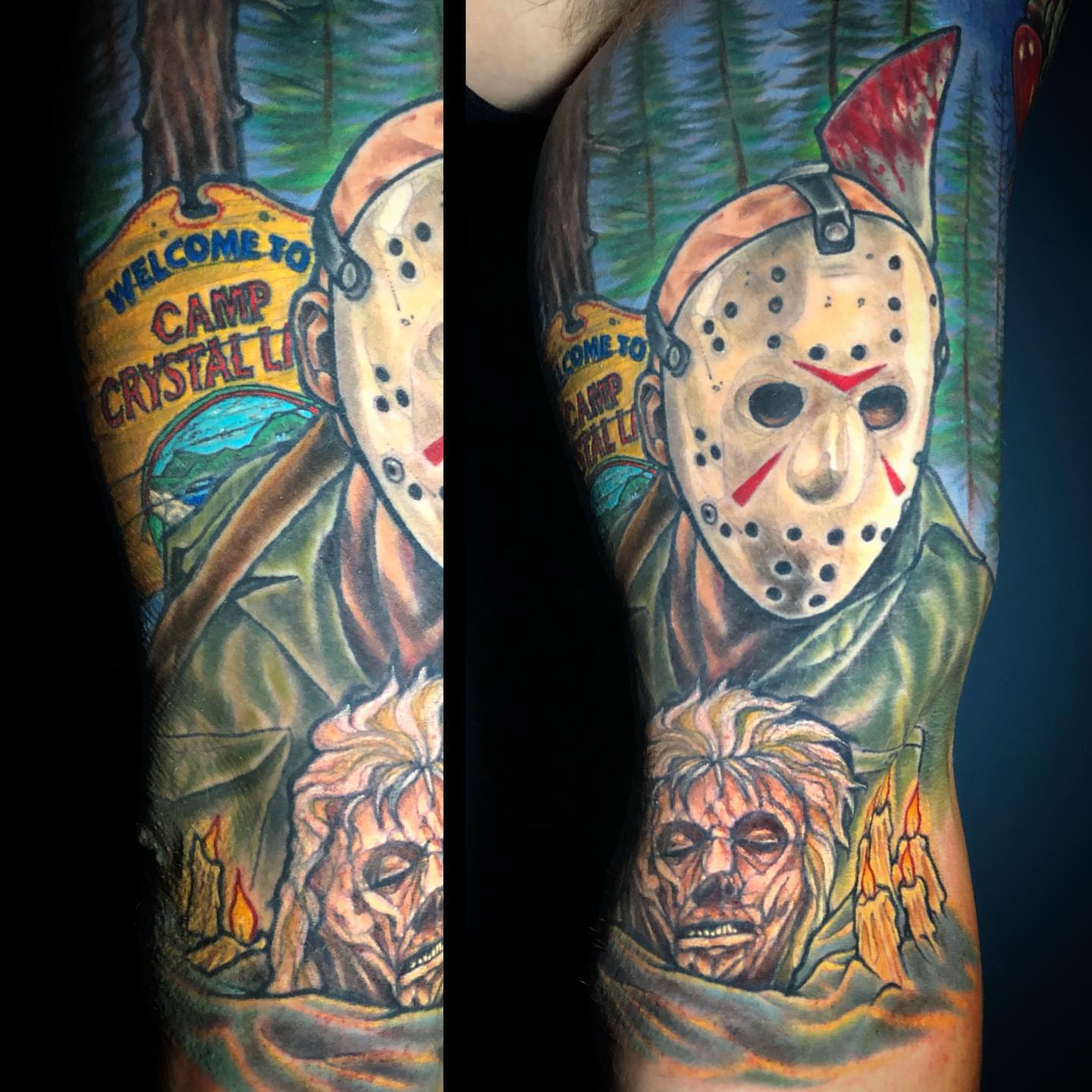 Tattoo by @wtc3art — realism, dark_realism