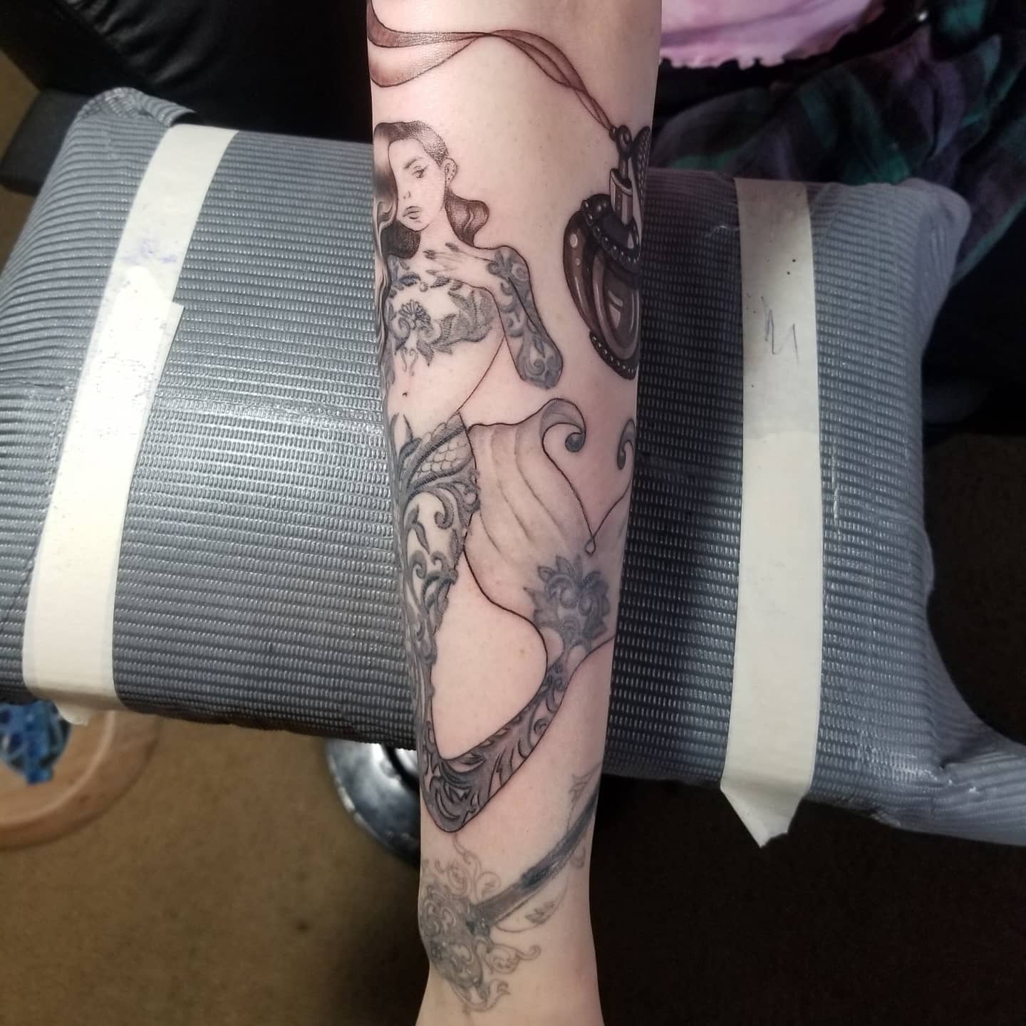 Tattoo by @tattoos.by.miguelc — black_and_grey, realism