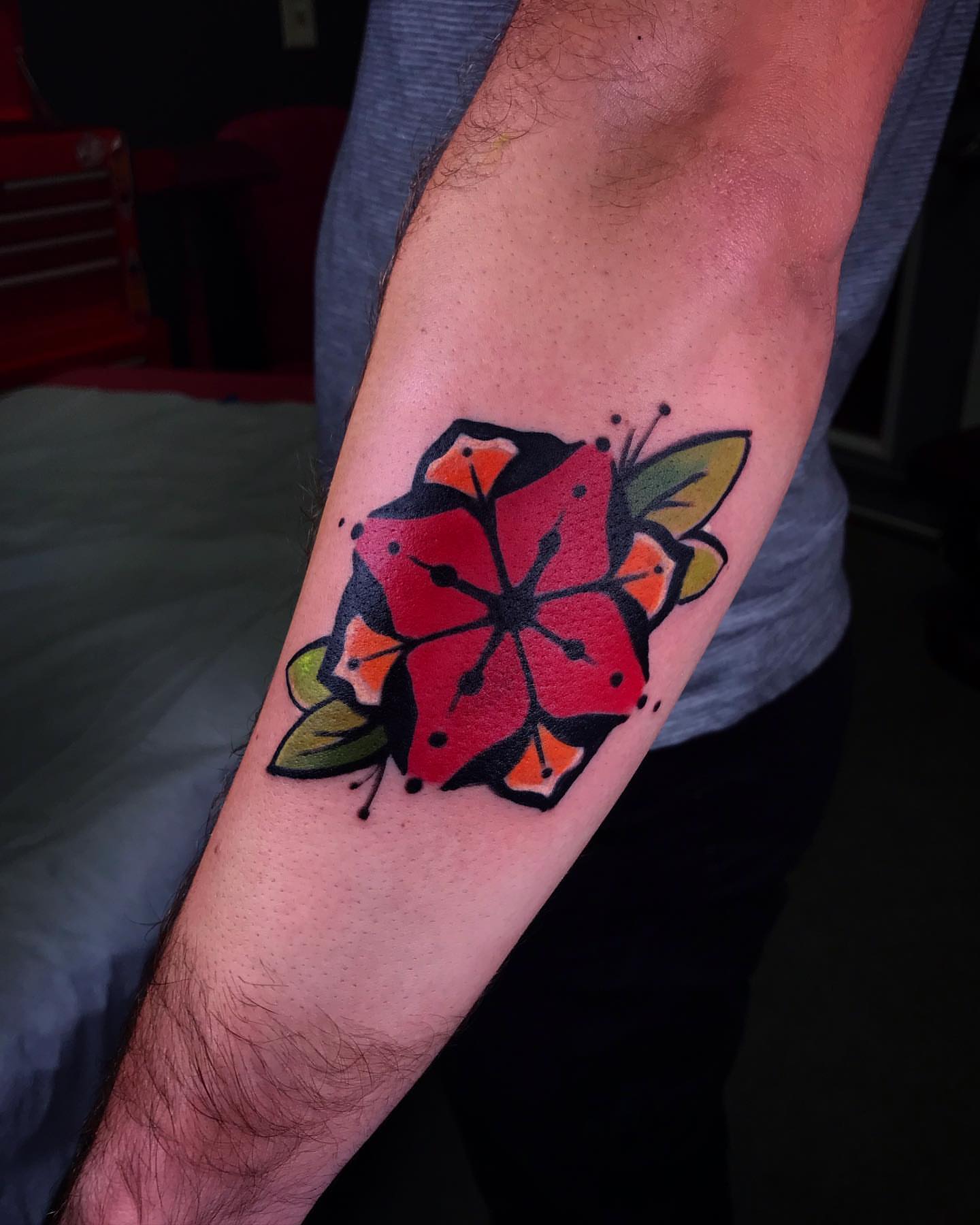Tattoo by @twinleaftattoo — american_traditional
