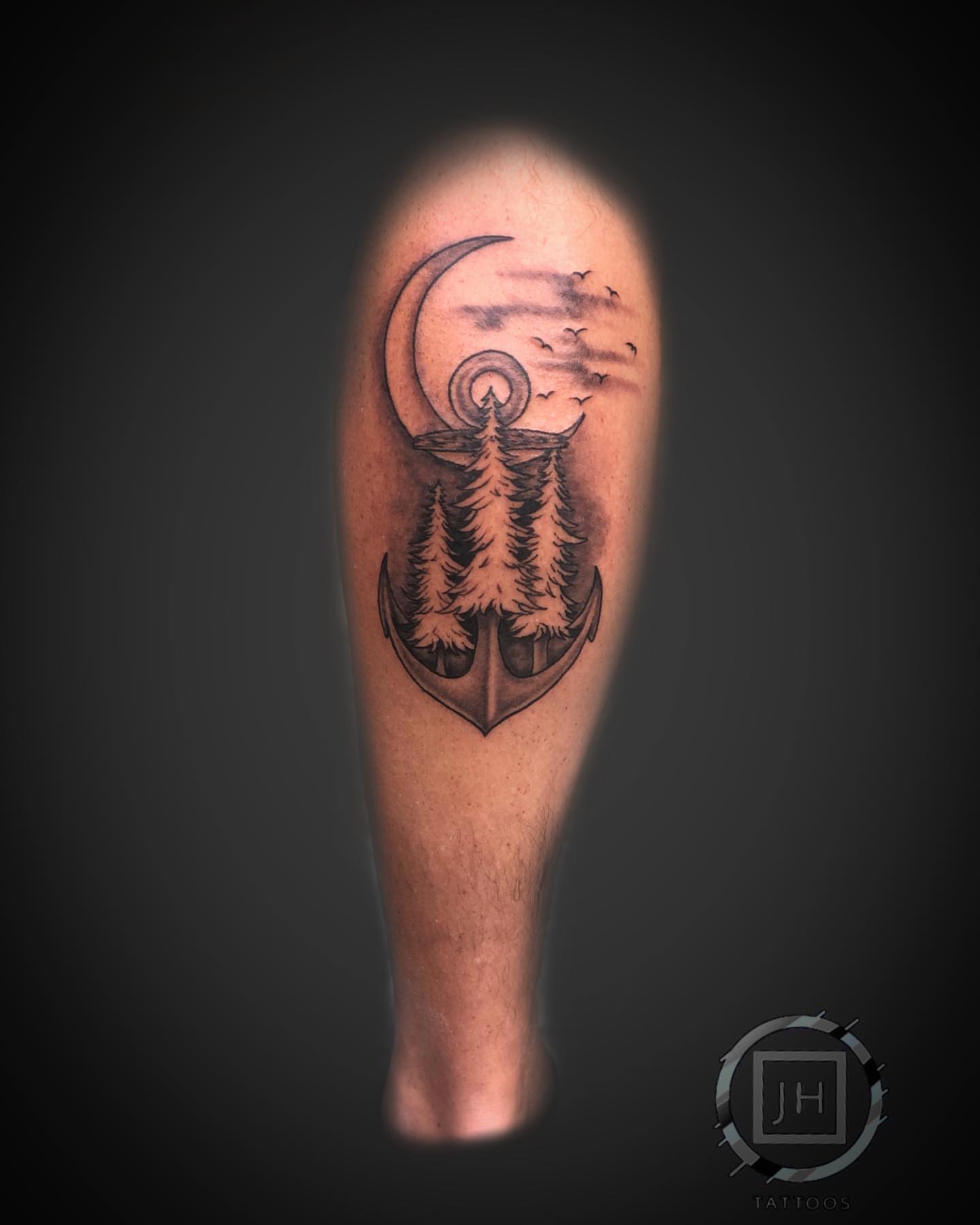 Tattoo by @jh_tattoos_ — black_and_grey, realism