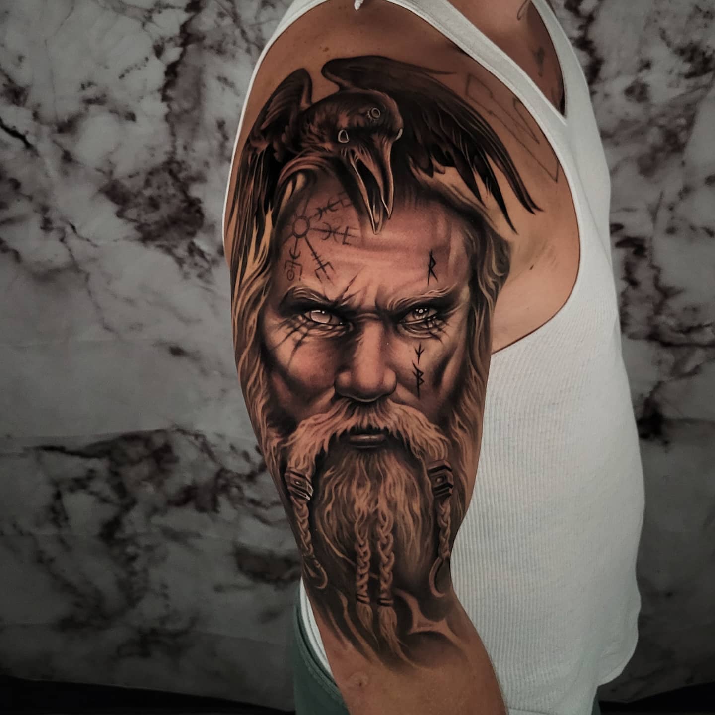 Tattoo by @gagecheesmantattoos — realism, black_and_grey