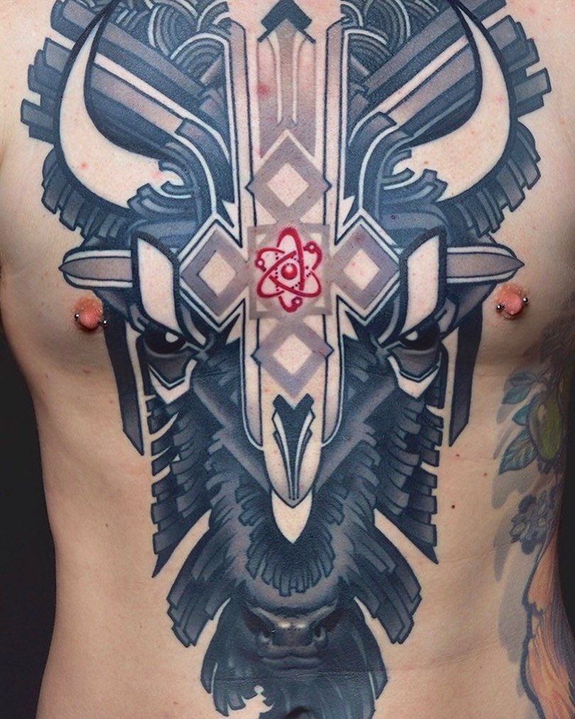 Tattoo by @the_superstition — geometric