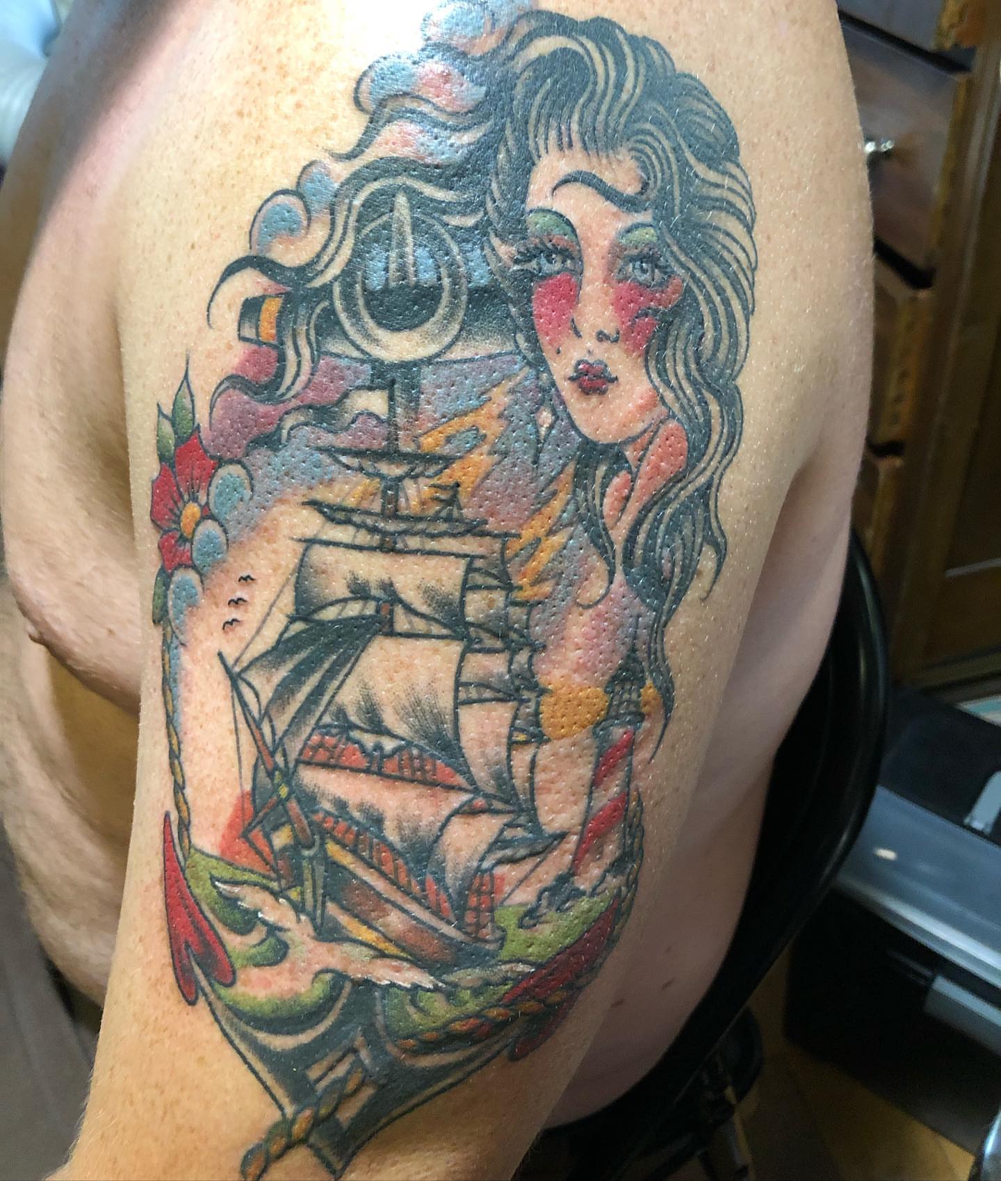 Tattoo by @milford13 — american_traditional, illustrative