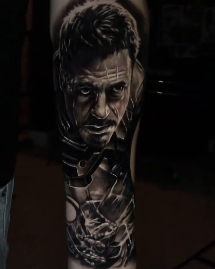 Tattoo by @nebesnuy_art — realism, dark_realism