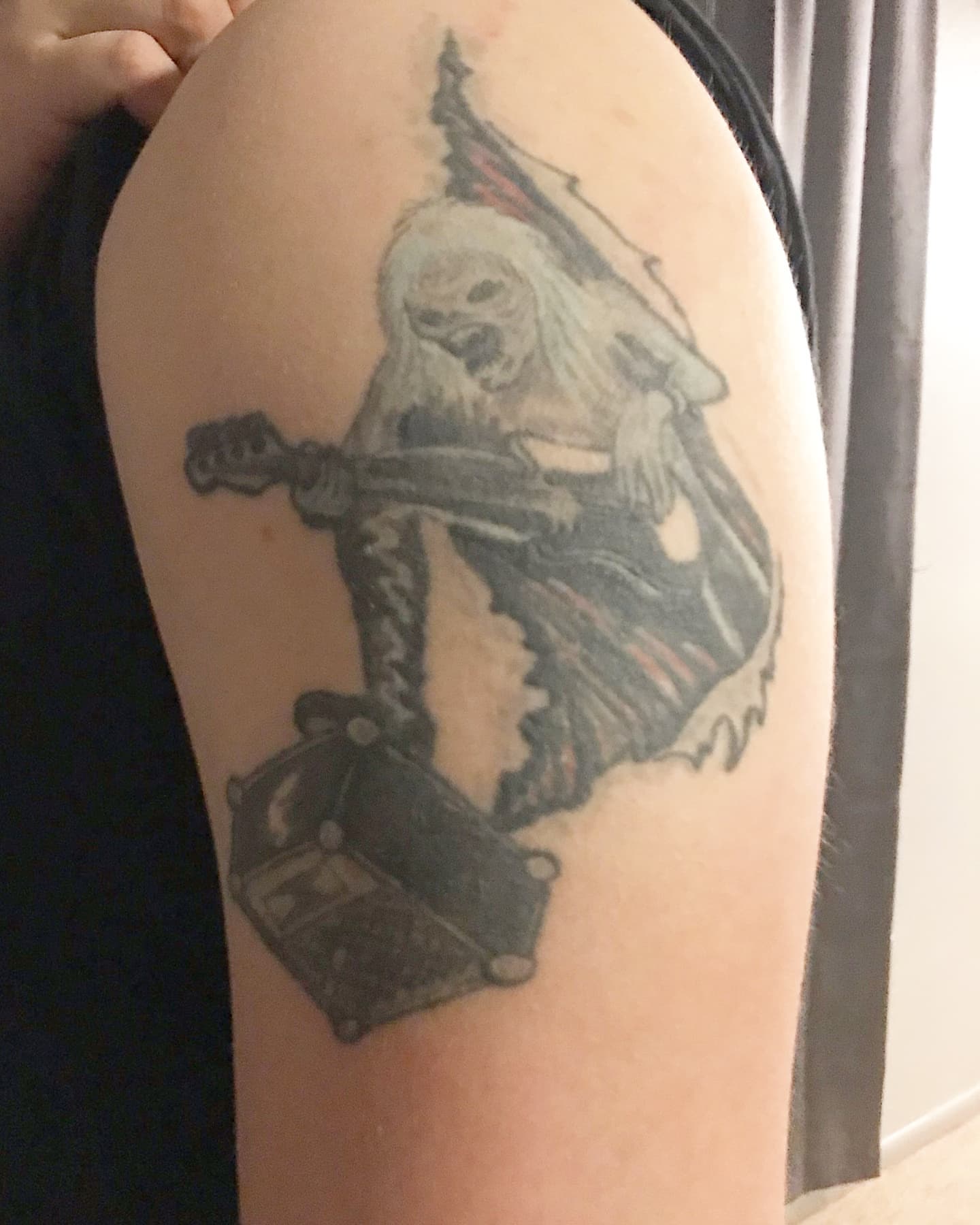 Tattoo by @jackjrmora — black_and_grey