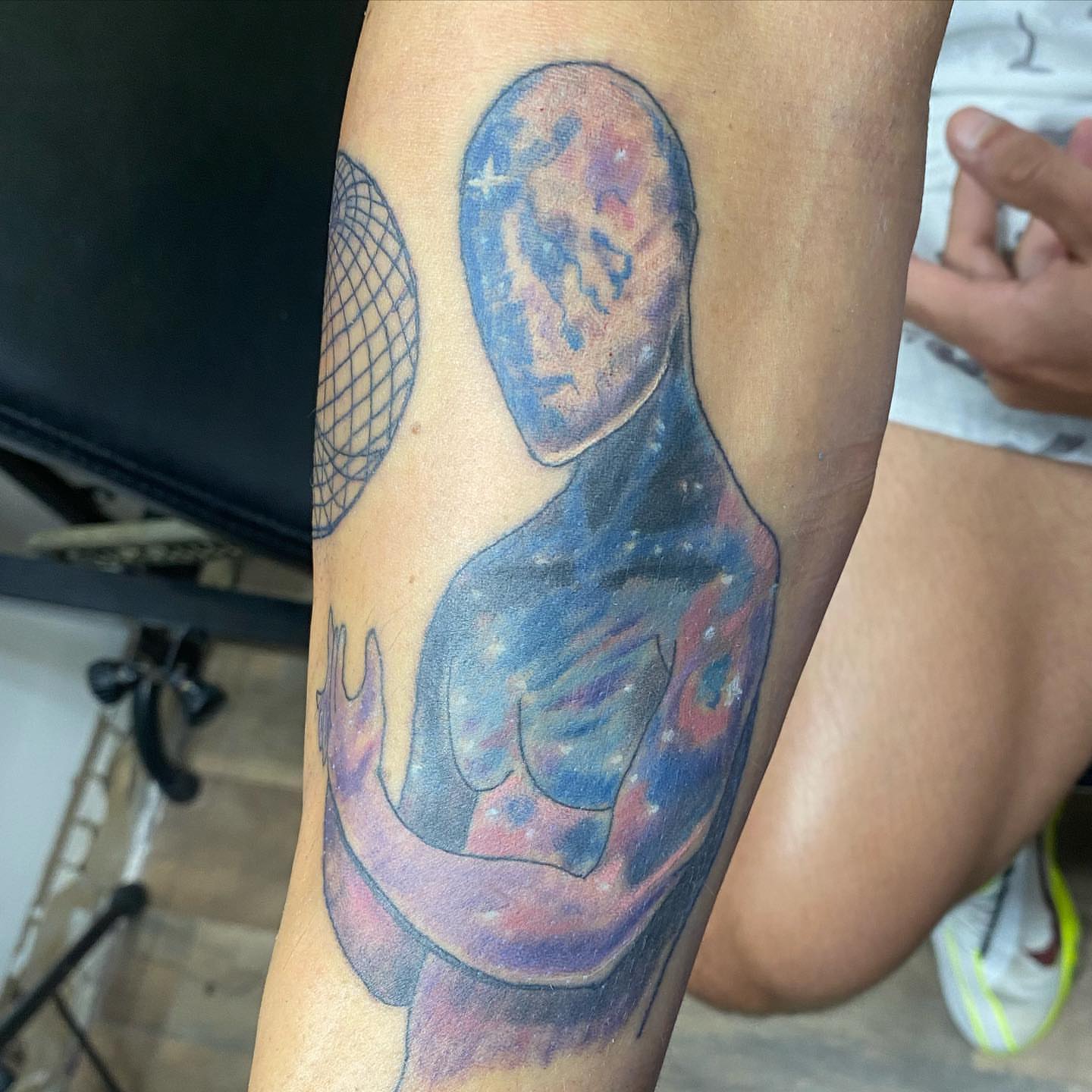 Tattoo by @forestnotttattoo — dotwork