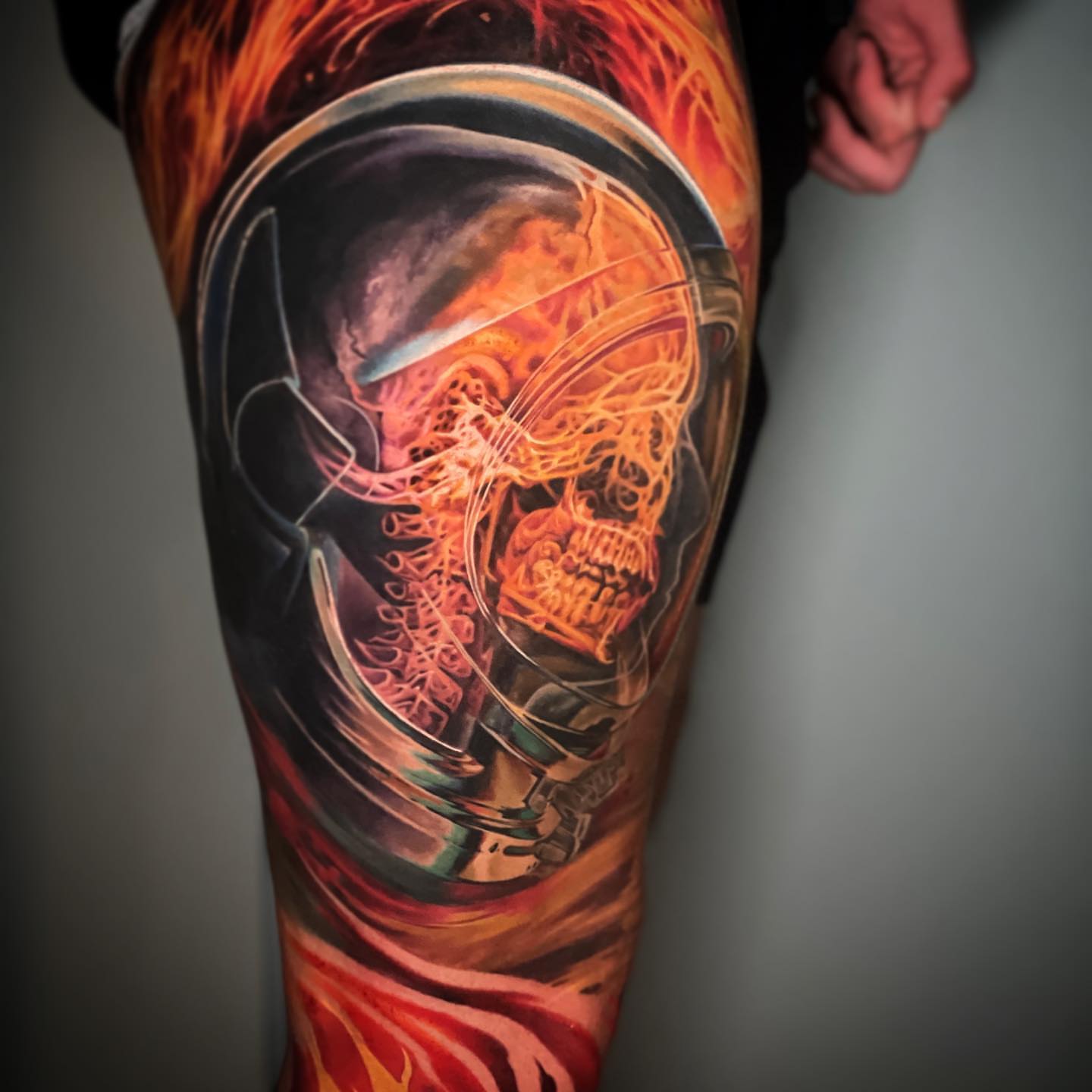 Tattoo by @josecamarillotattoos — realism, dark_realism