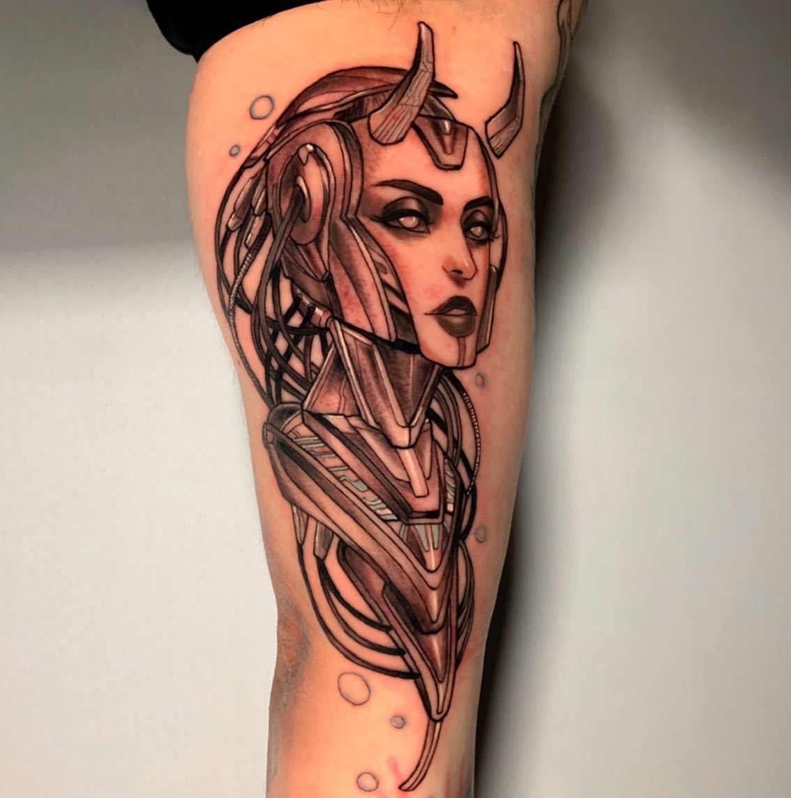 Tattoo by @artofwilso — geometric