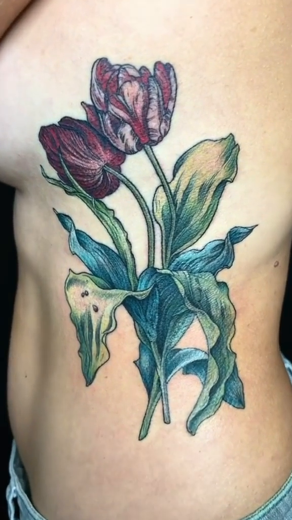 Tattoo by @therubygore — realism, watercolor