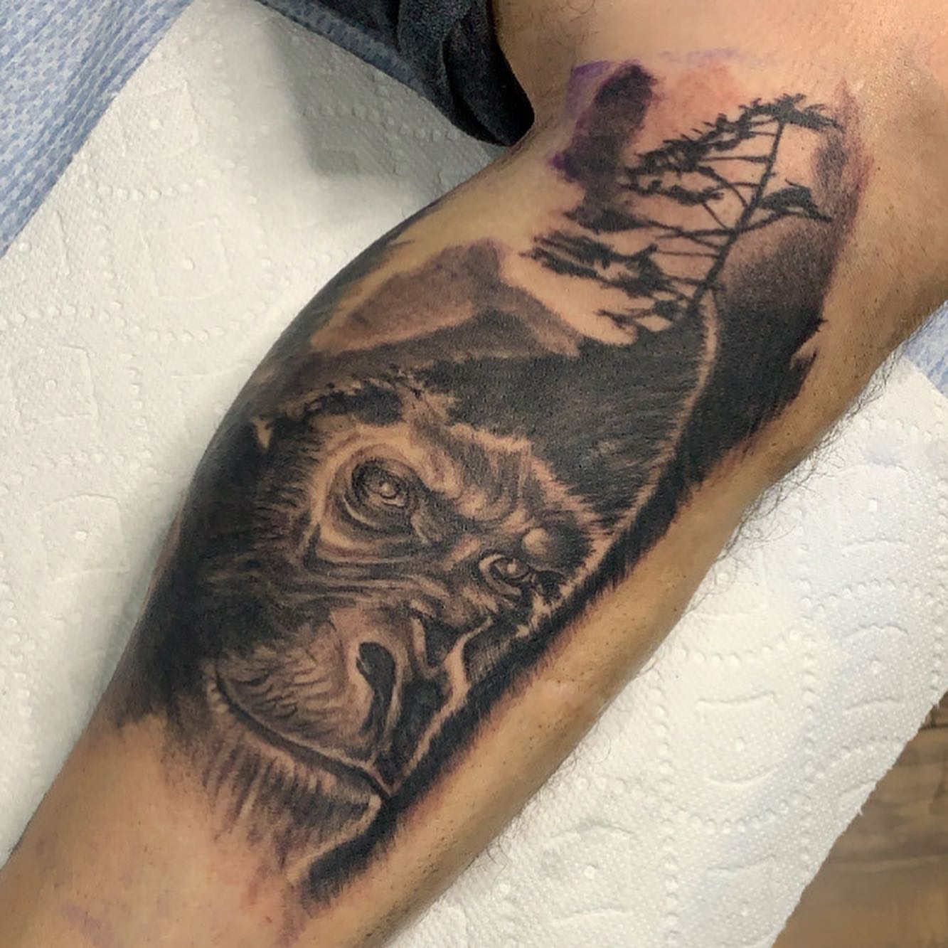 Owl realism tattoo on the forearm by Lex⛓️