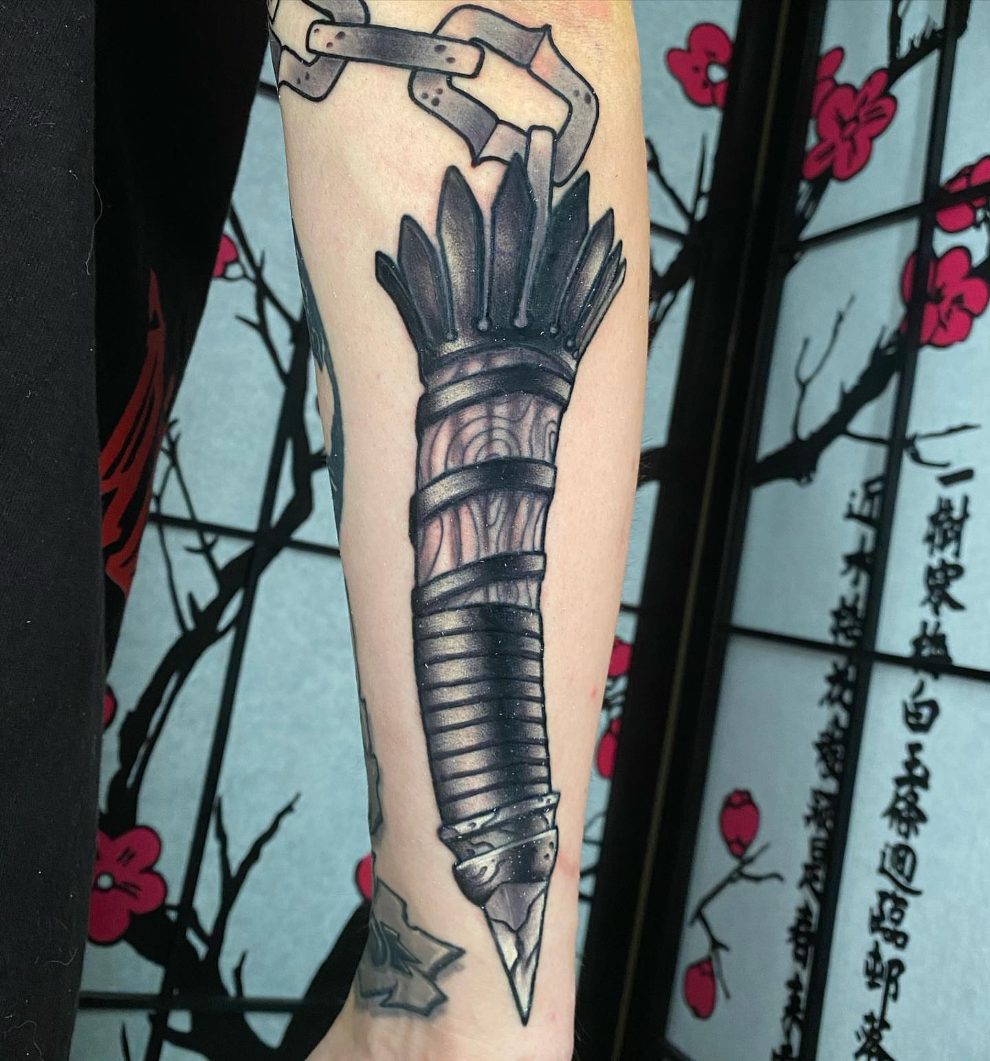 Tattoo by @jaredboothtattoos — black_and_grey, realism