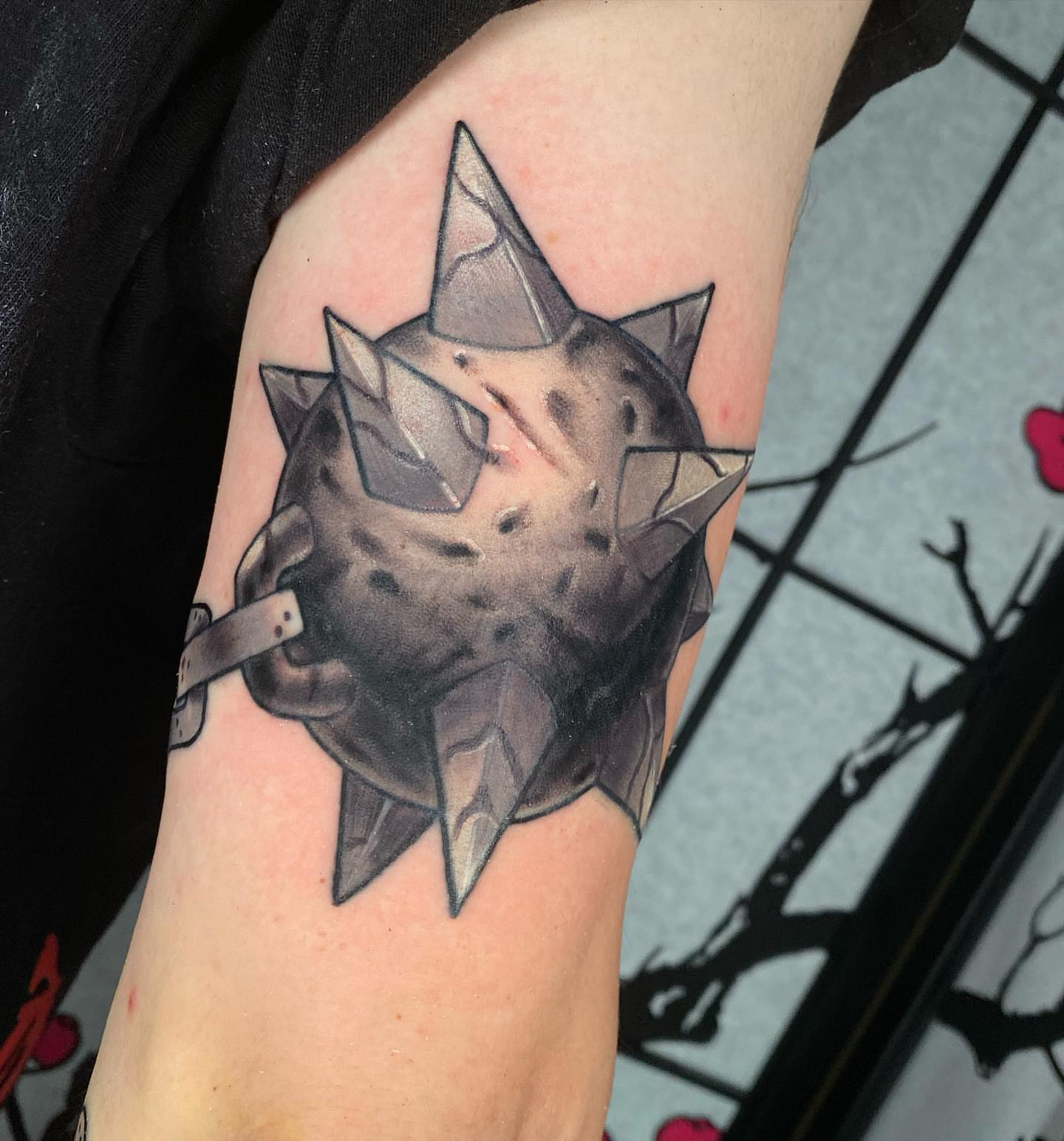 Tattoo by @jaredboothtattoos — geometric