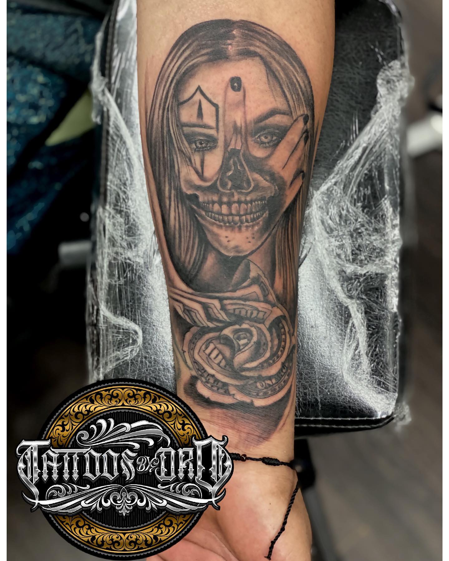 Tattoo by @pedrof.morales — black_and_grey, realism