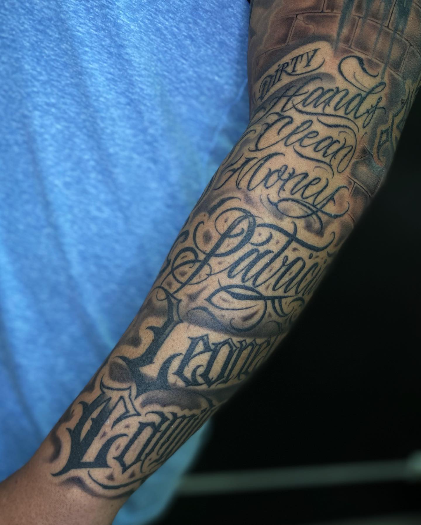 Tattoo by @sionerdcd β lettering_script