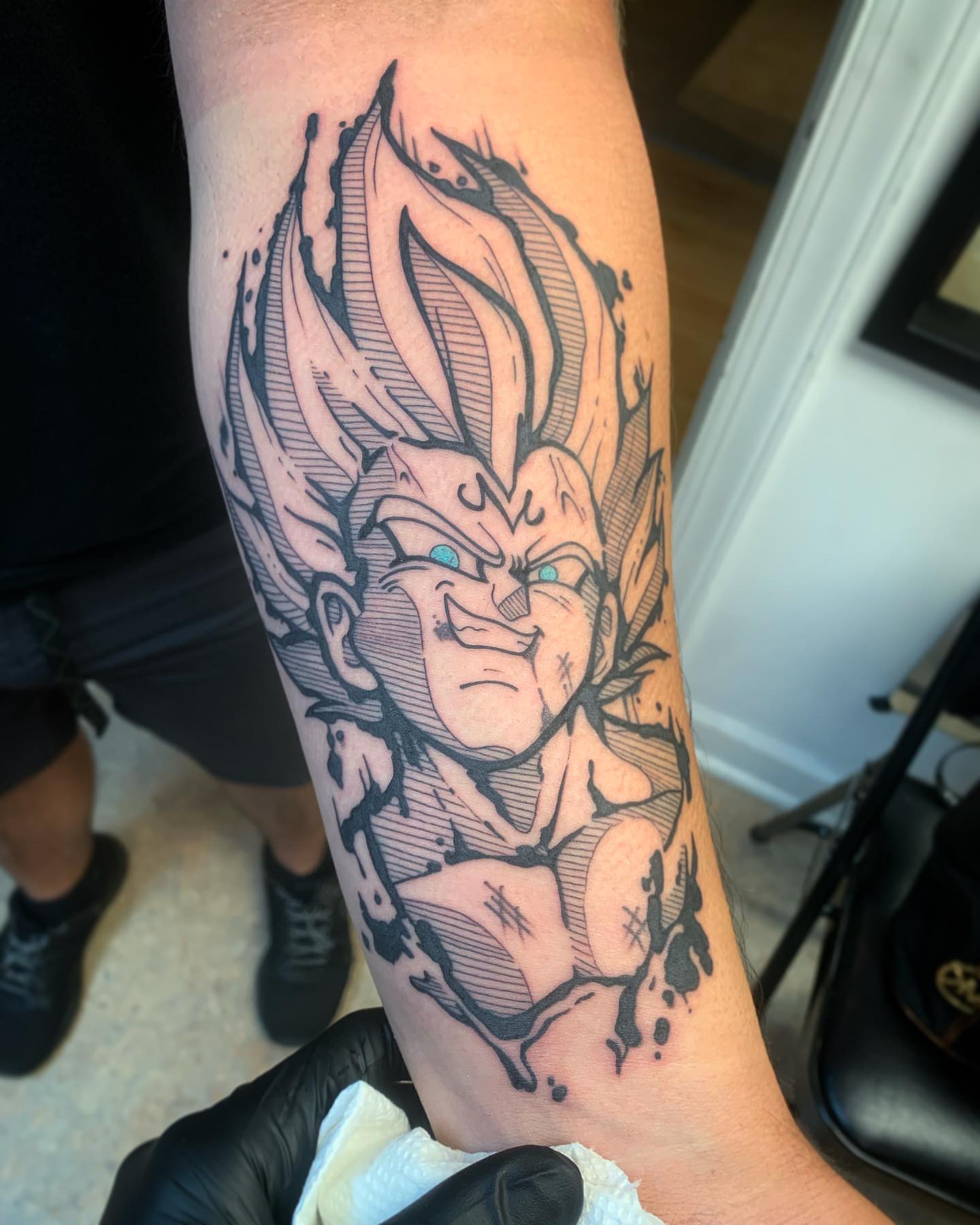 Tattoo by @colleen_bricker — anime