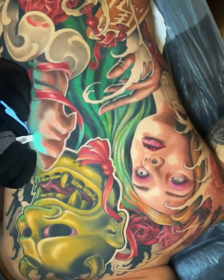 Tattoo by @sierracolt — realism, neo_traditional