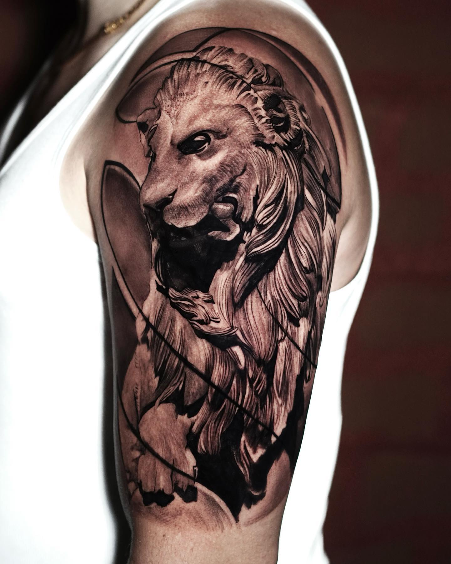 Tattoo by @schrail_edmund — realism, black_and_grey