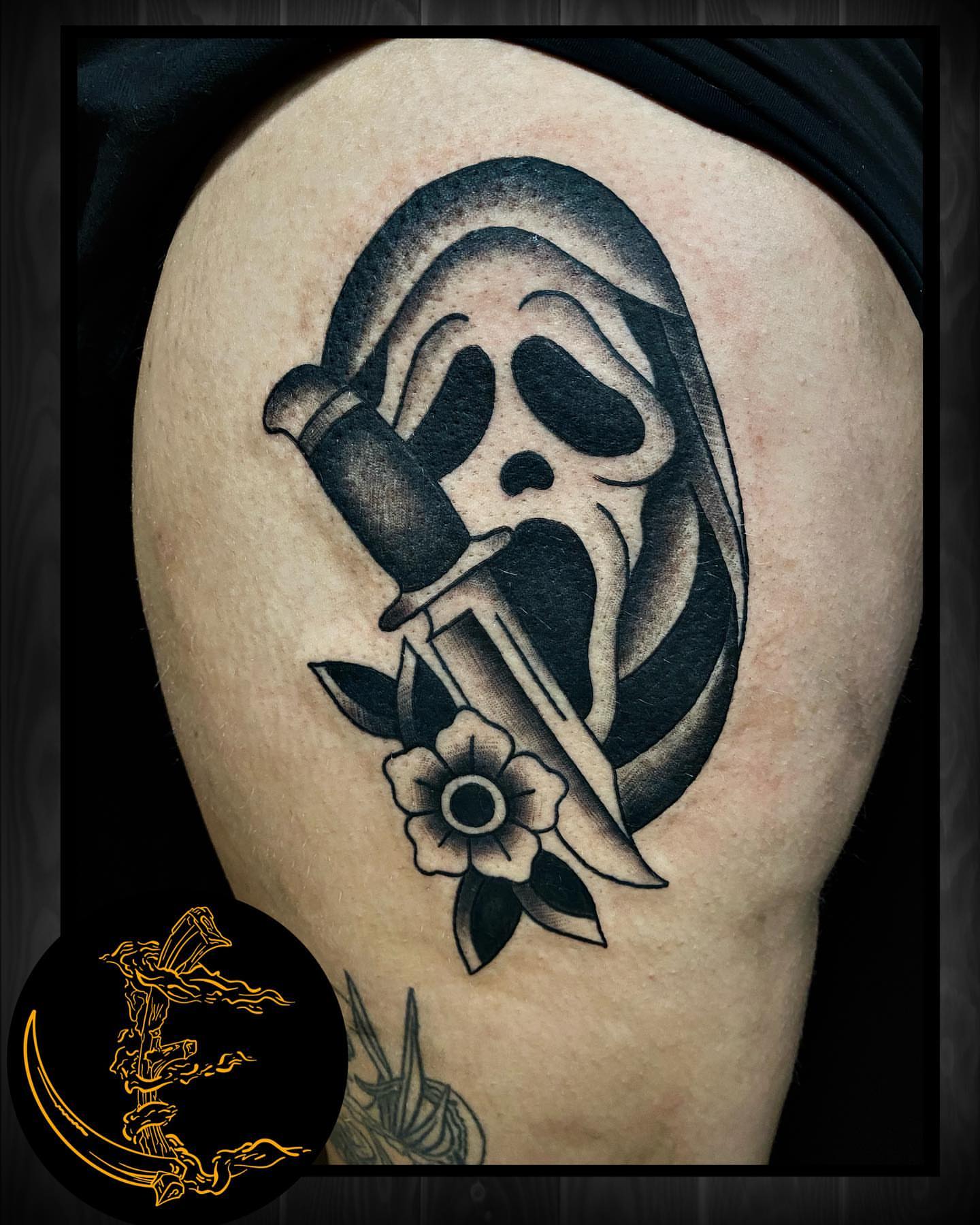 Tattoo by @jamisonellsworthtattoos β black_and_grey