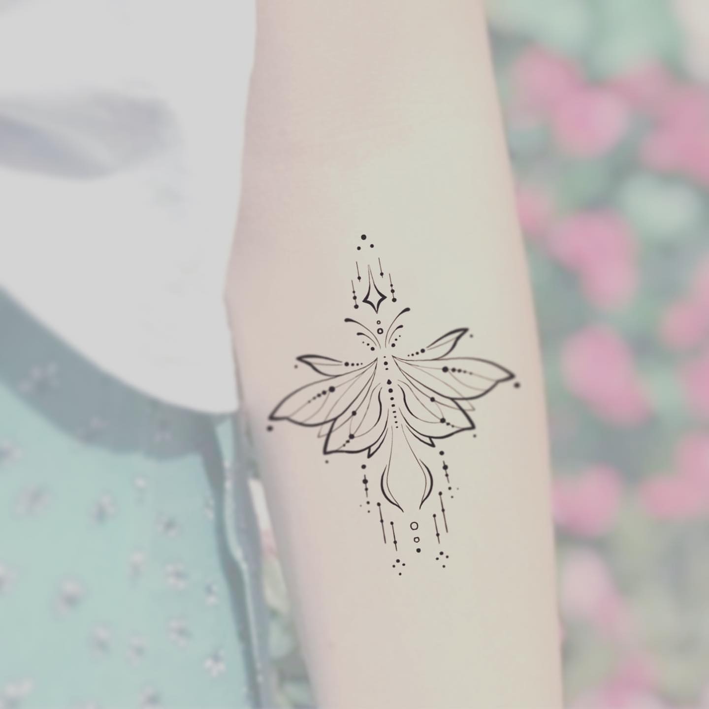 Tattoo by @2ndstreet_tattoo — dotwork, geometric