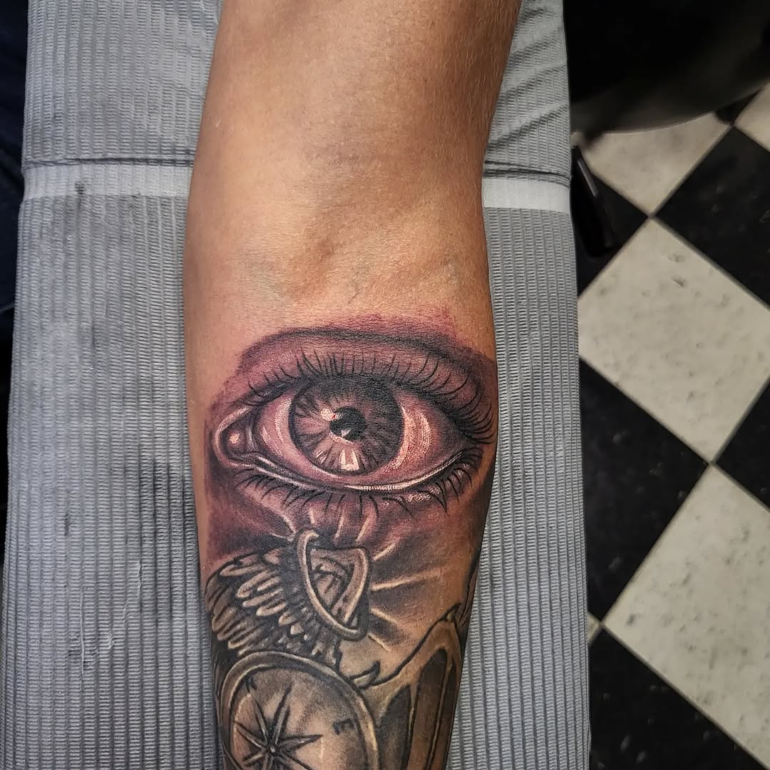 Tattoo by @bobbywadham — realism, black_and_grey